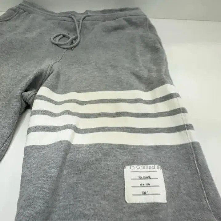 Thom Browne Thom Browne Classic Four Stripe Sweatpants. Size US 30 / EU 46 - 3 Thumbnail