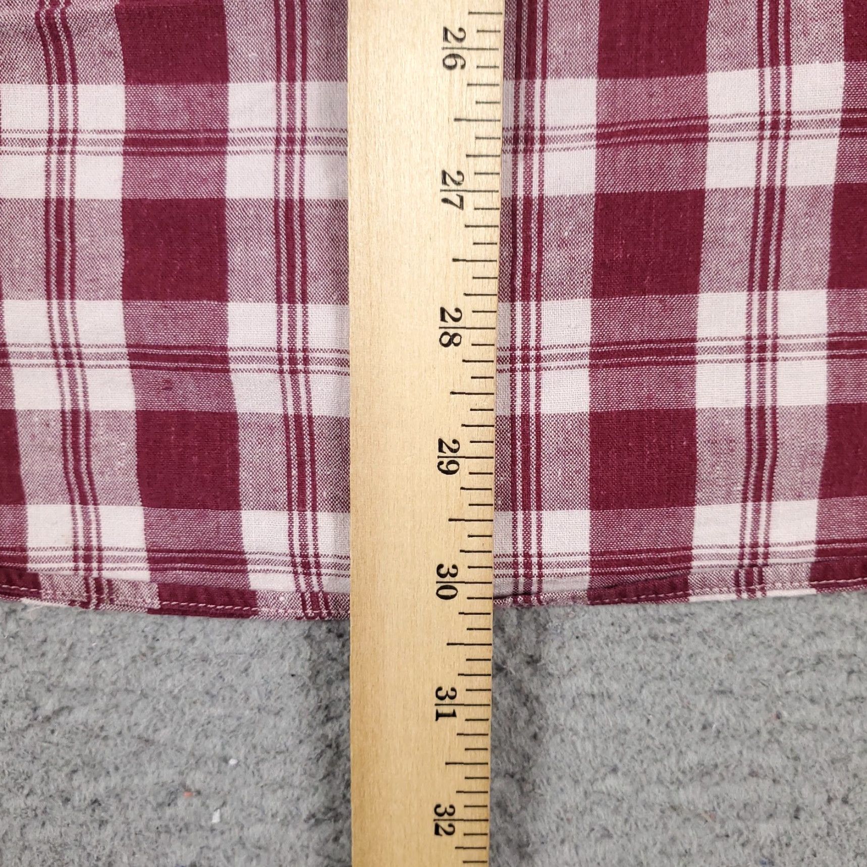 Tommy Hilfiger VINTAGE Tommy Hilfiger Shirt Men Medium Red Plaid Casual Button Up Long Sleeve Size US M / EU 48-50 / 2 - 4 Thumbnail