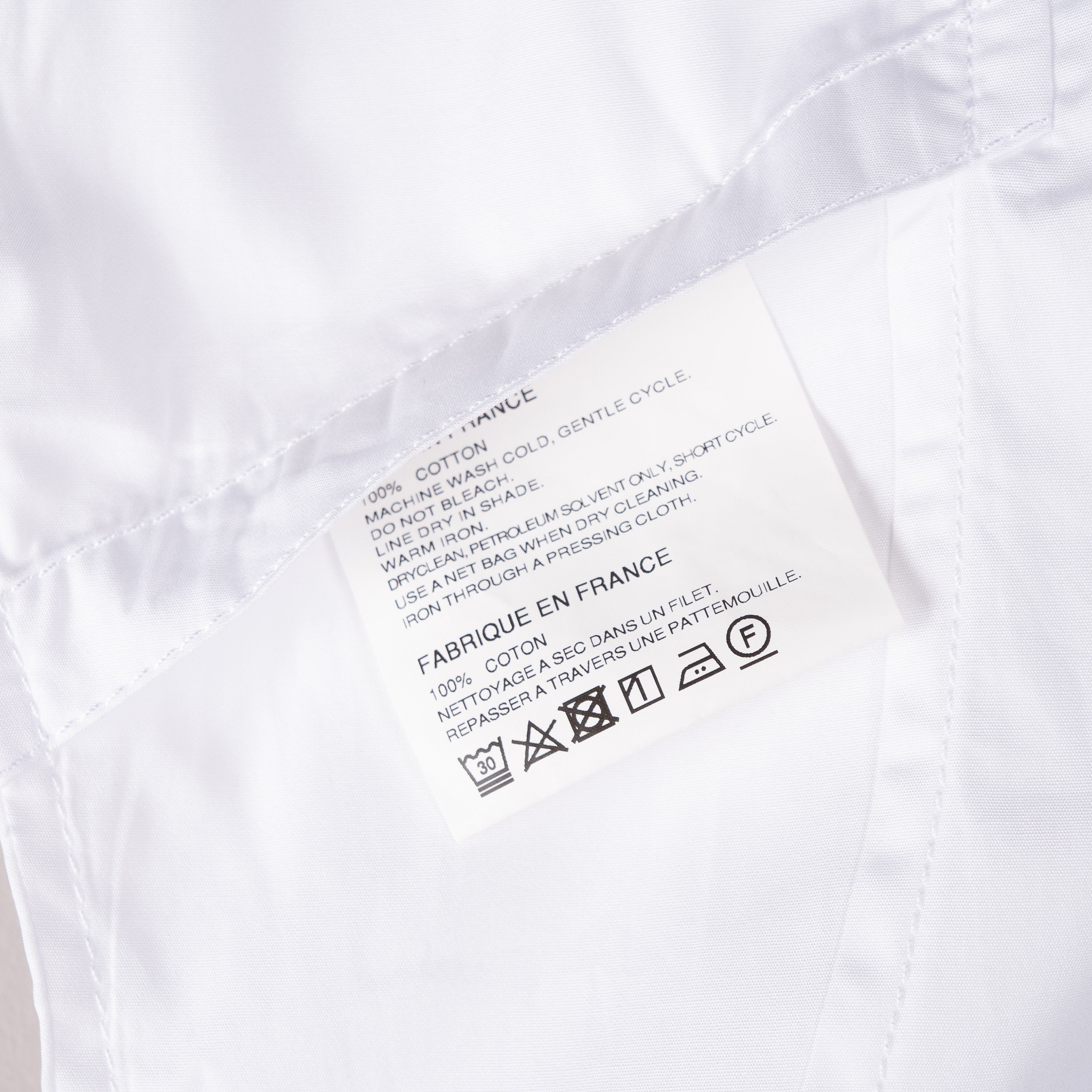 Comme des Garcons SHIRT Comme Des Garçons Shirt SS20 Buckle Apron White Size US M / EU 48-50 / 2 - 10 Thumbnail
