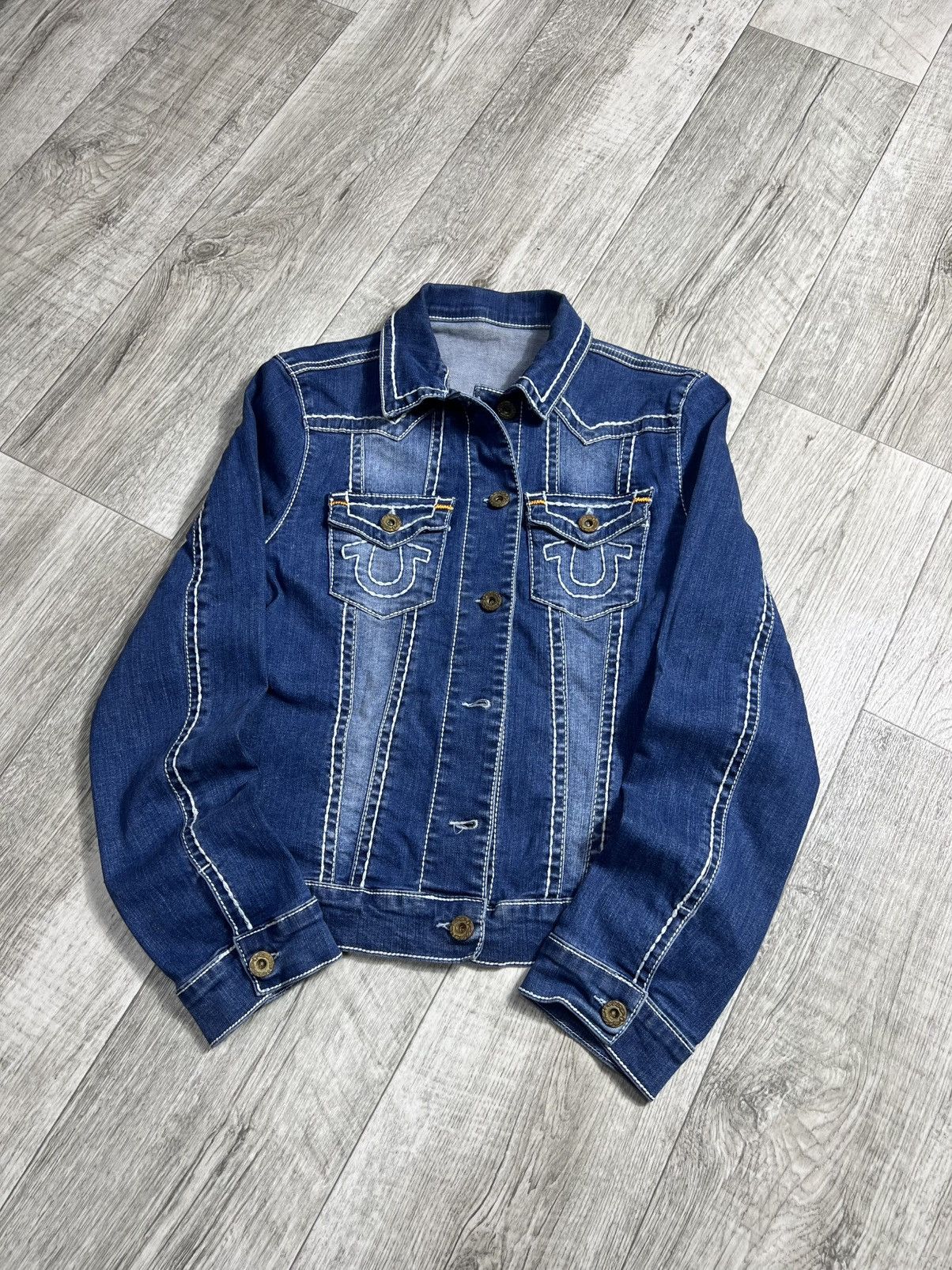 True Religion True Religion Faux fur Denim Jacket Y2k if six was nine LGB Size XL / US 12-14 / IT 48-50 - 10 Thumbnail