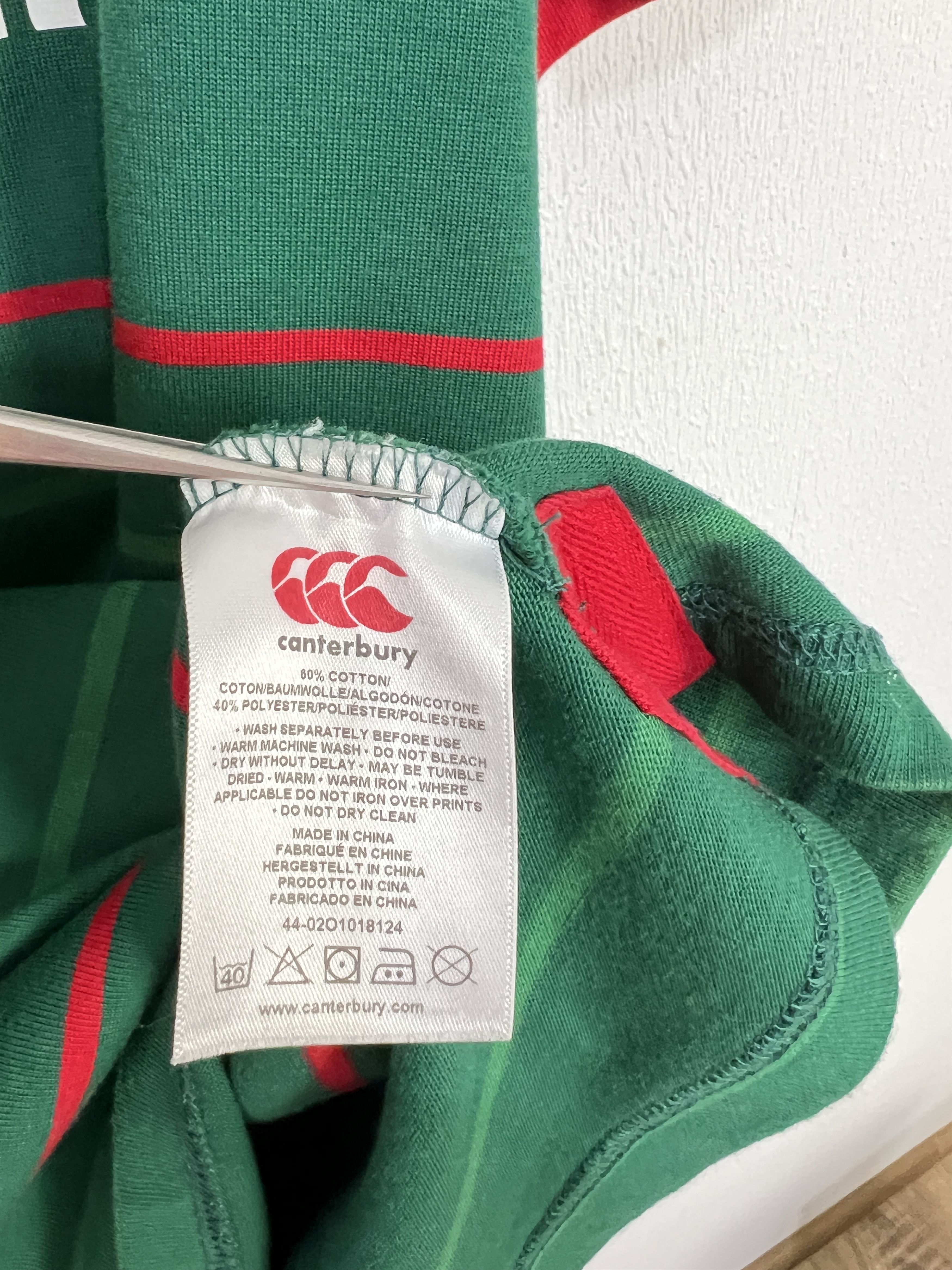 Canterbury of New Zealand Canterbury Leicester Tigers Rugby Union Jersey Mens Polo Size US L / EU 52-54 / 3 - 10 Thumbnail