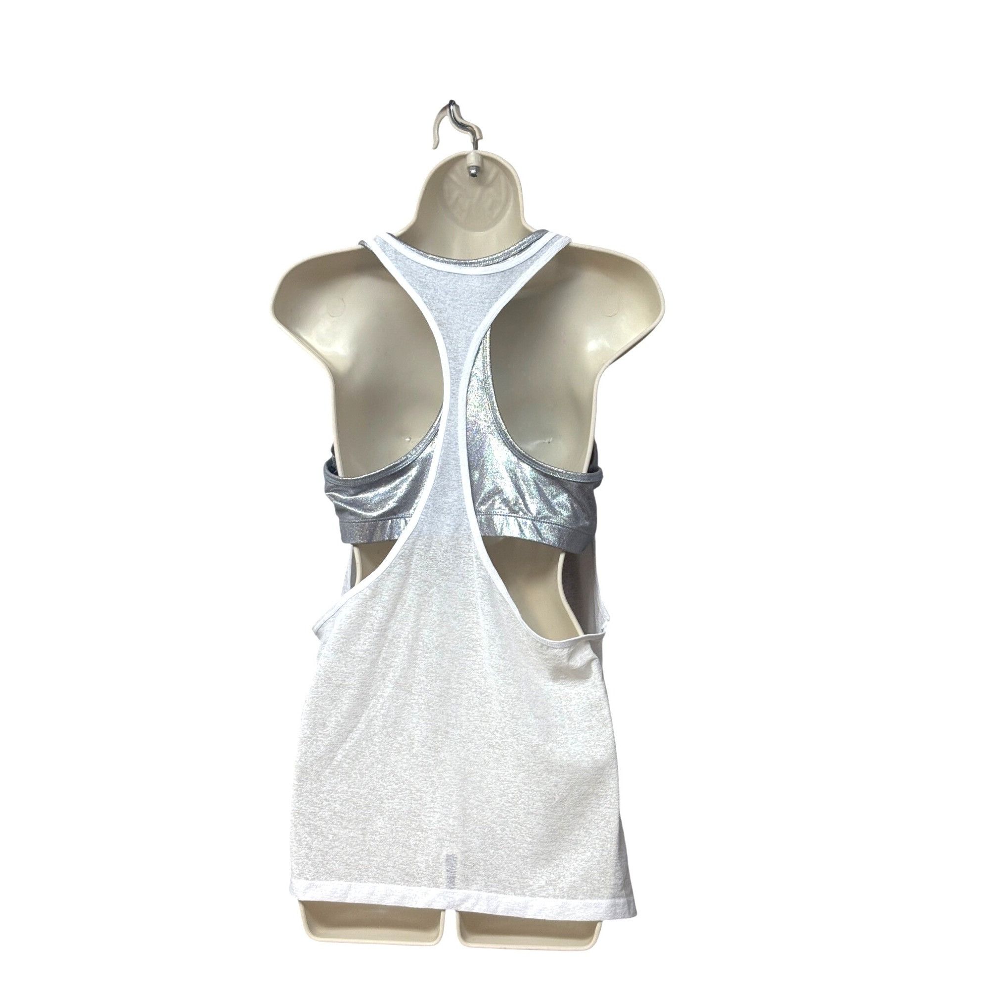 Other Material Girl Active Juniors' Layered-look Graphic Tank Top, Size L / US 10 / IT 46 - 6 Thumbnail