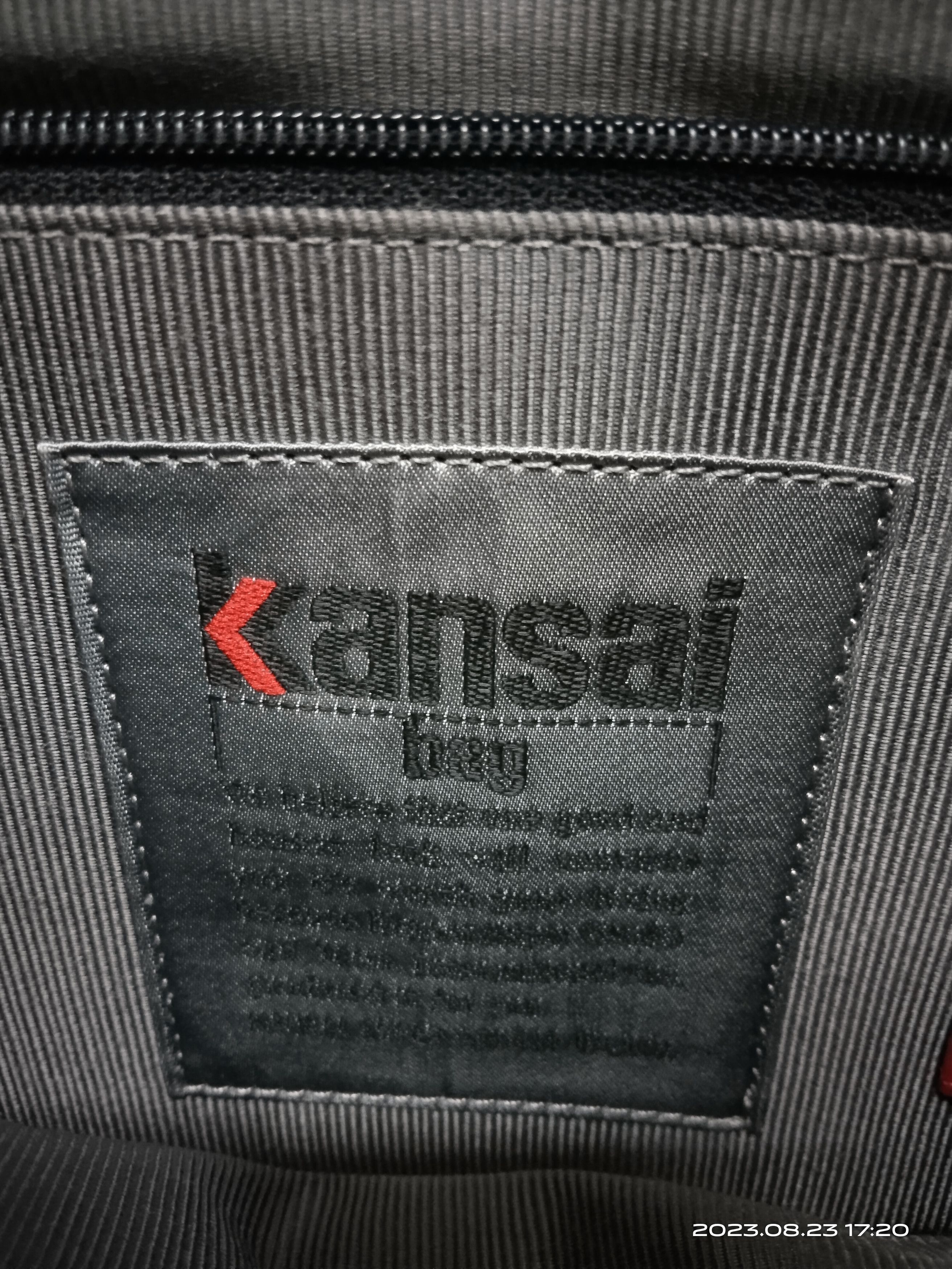 Kansai Yamamoto KANSAI VINTAGE ZIPPER OPTI WOVEN PATINA LEATHER HAND CARRY Size ONE SIZE - 5 Thumbnail