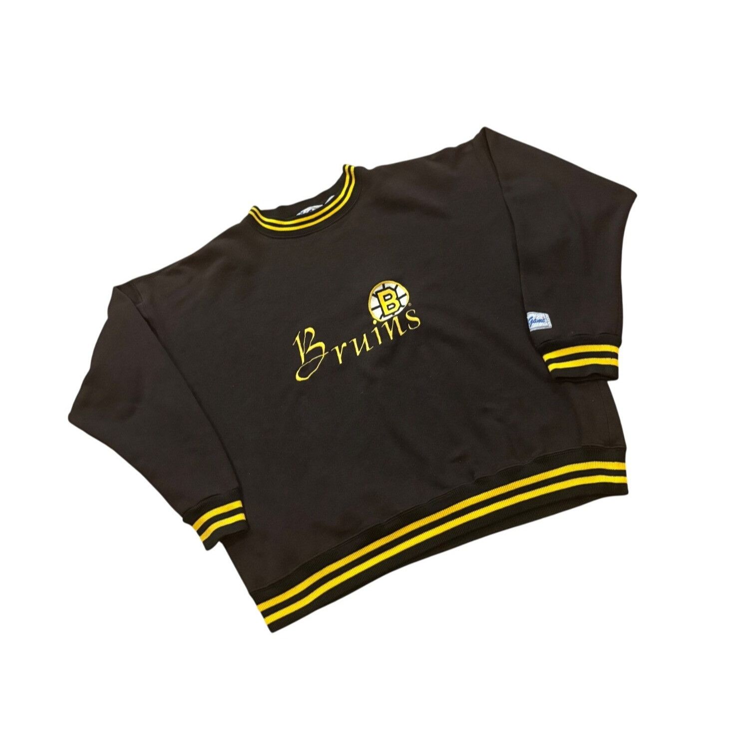 The Game Vintage 90s The Game Boston Bruins NHL Hockey Crewneck Sweat Size US L / EU 52-54 / 3 - 3 Thumbnail