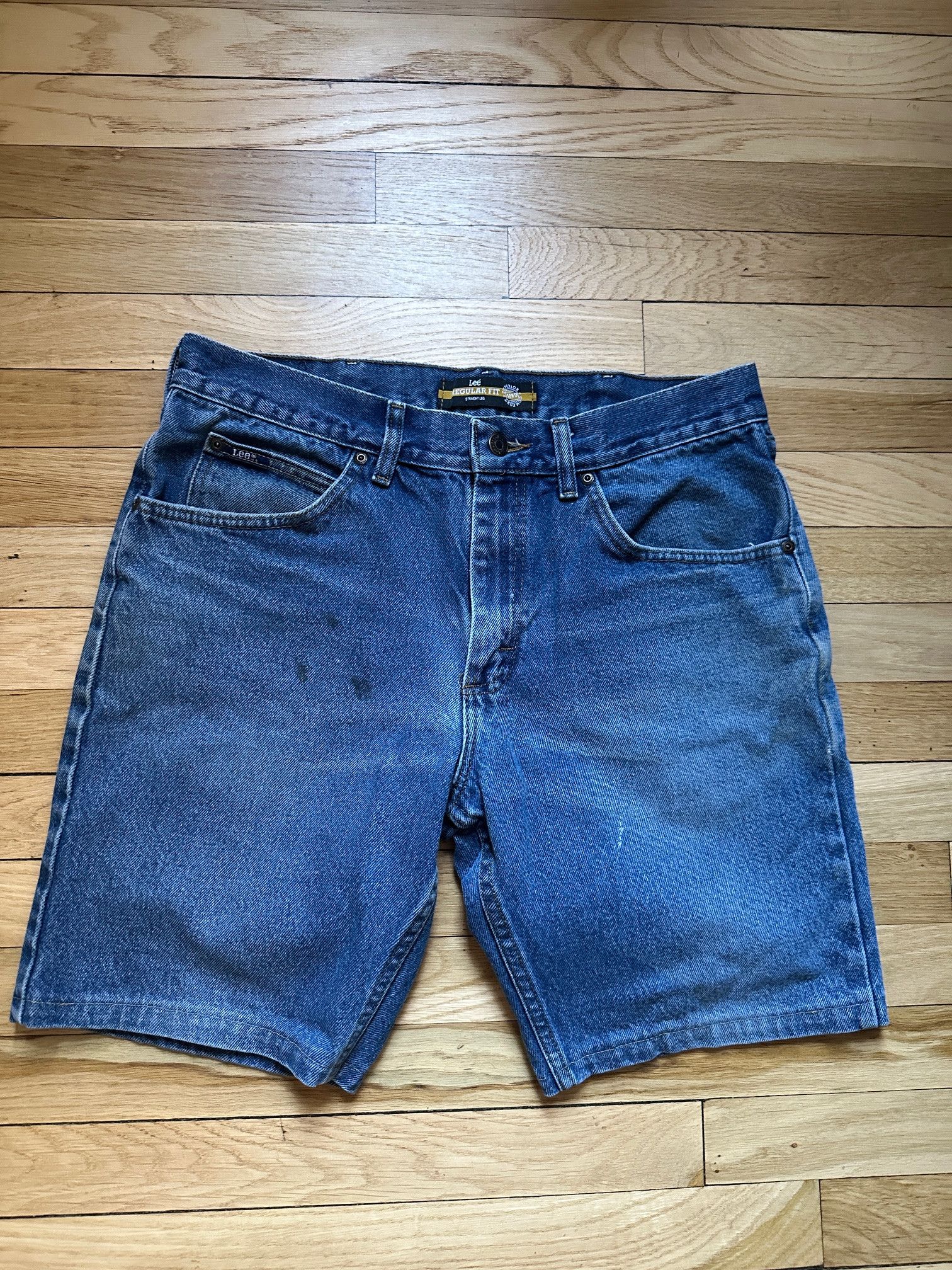 Lee Vintage Men's Lee Denim Jean Shorts 32 Size US 32 / EU 48 - 1 Thumbnail