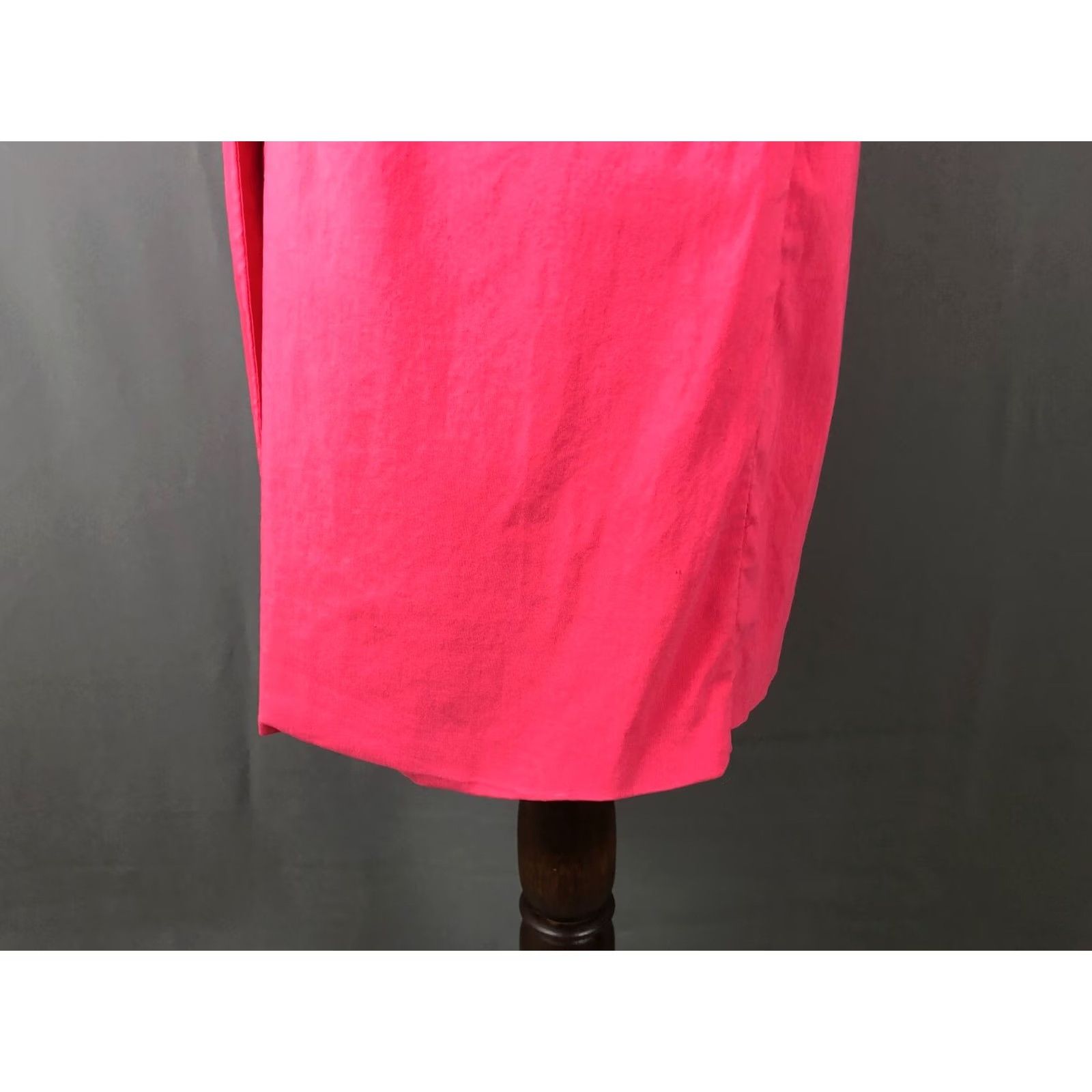 Neiman Marcus Neiman Marcus Trench Coat Womens Size 8 Pink Rayon Single-Breasted Mid-Length Long Sleeve Casual Dressy Size M / US 6-8 / IT 42-44 - 7 Thumbnail