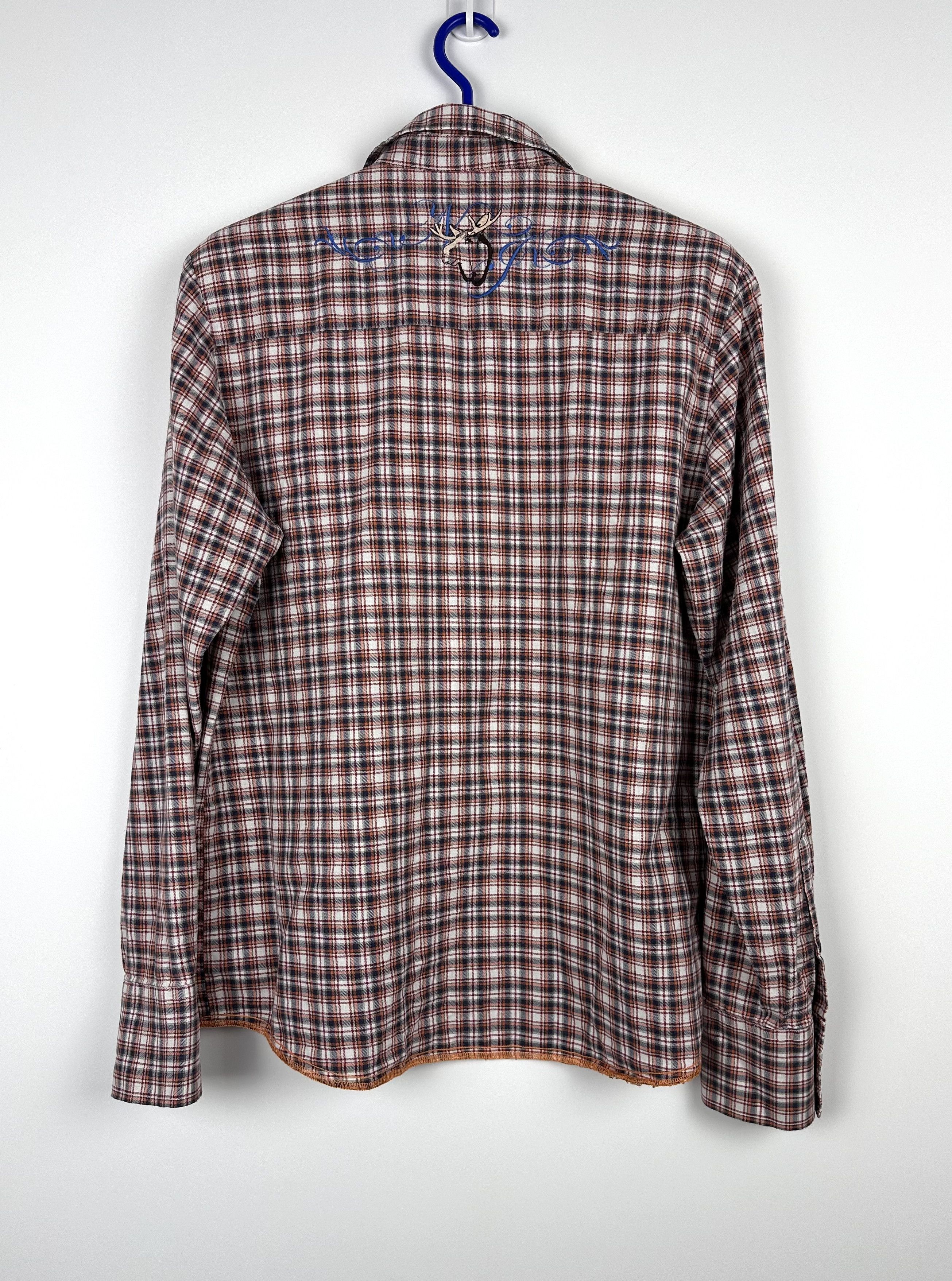 Nudie Jeans Nudie Jeans button up shirt checked hunting Size US L / EU 52-54 / 3 - 7 Thumbnail