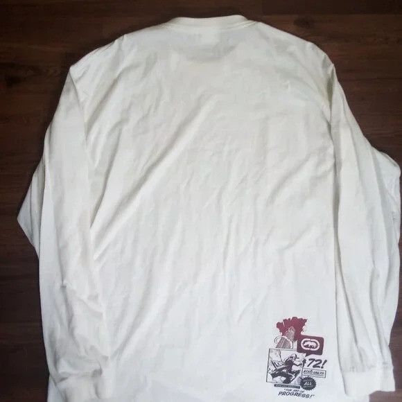 Ecko Unltd. Vintage Ecko Unlimited Art Of Progress Long Sleeve T-Shirt Size US XXL / EU 58 / 5 - 8 Thumbnail