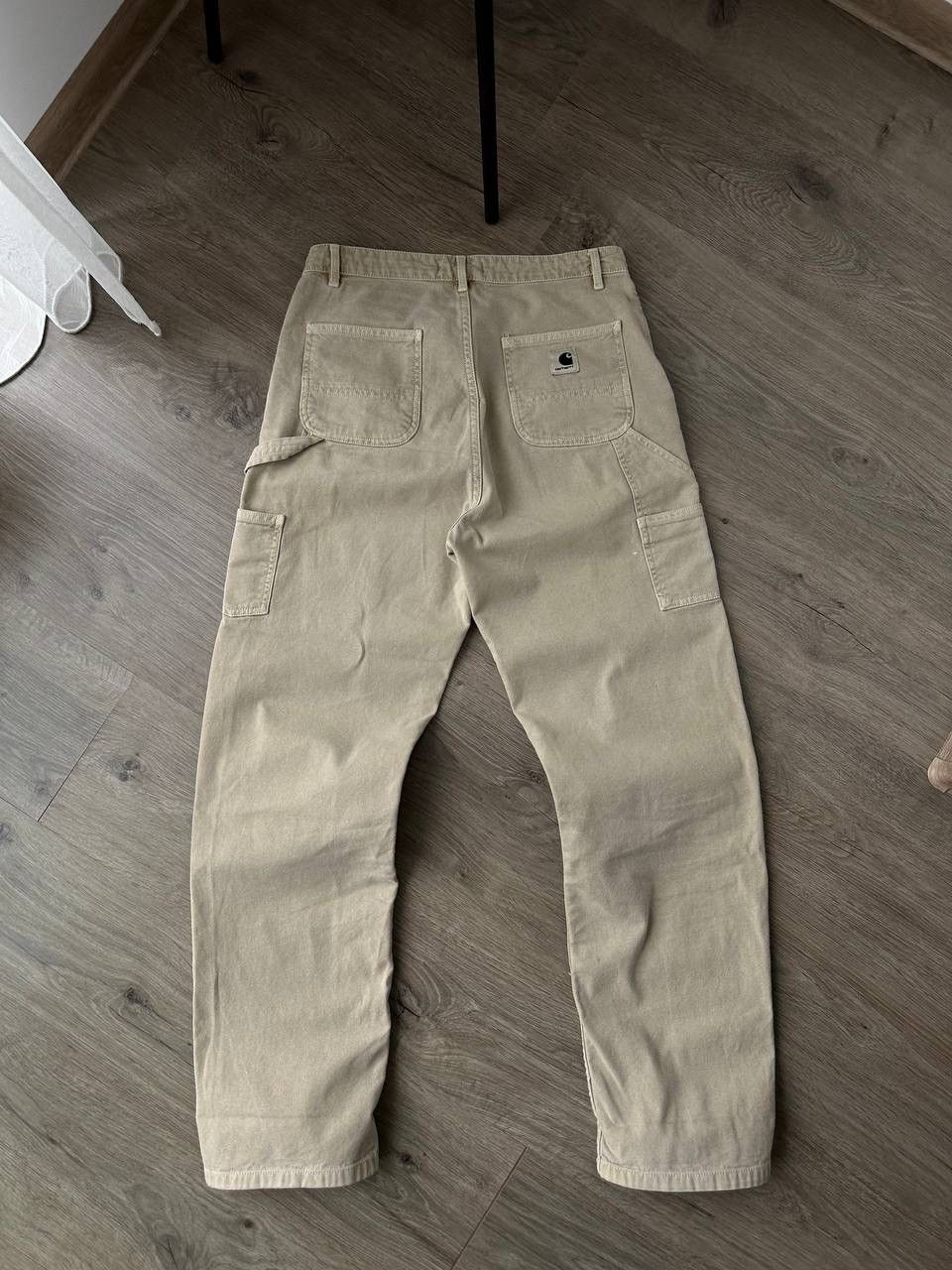Carhartt Vintage Carhartt WIP Women’s Pierce Straight Beige Pants Size 27" / US 4 / IT 40 - 8 Thumbnail