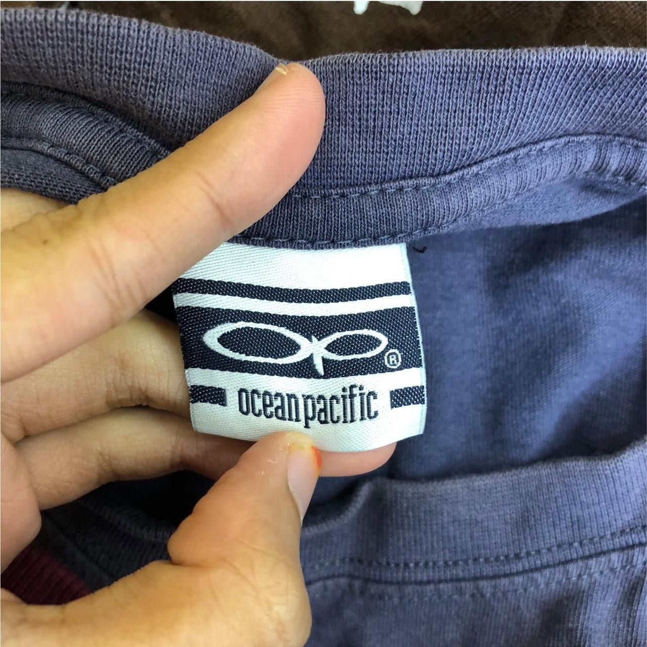 Ocean Pacific OCEAN PACIFIC OP Beach Surf Wave Tee Shirt Summer Vacation Size US L / EU 52-54 / 3 - 5 Thumbnail