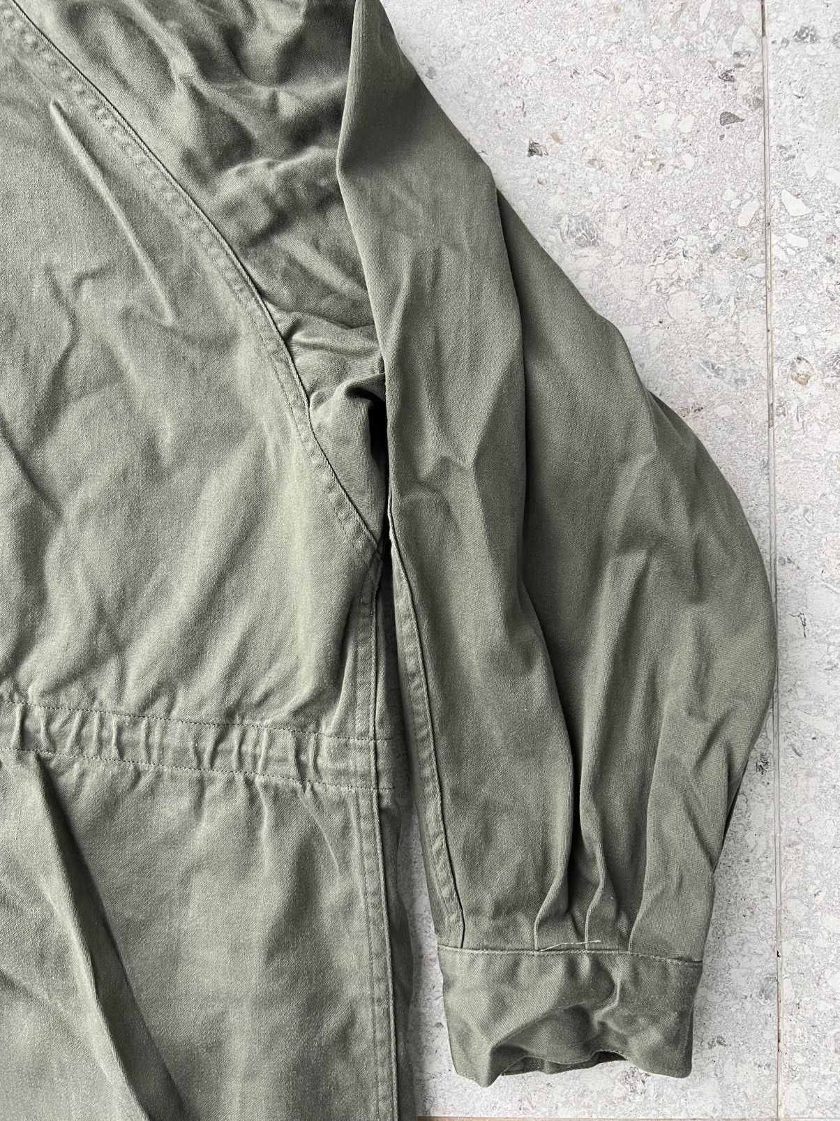 Vintage Vintage 70s French Army Green Military Parka Jacket Size US XXL / EU 58 / 5 - 14 Thumbnail