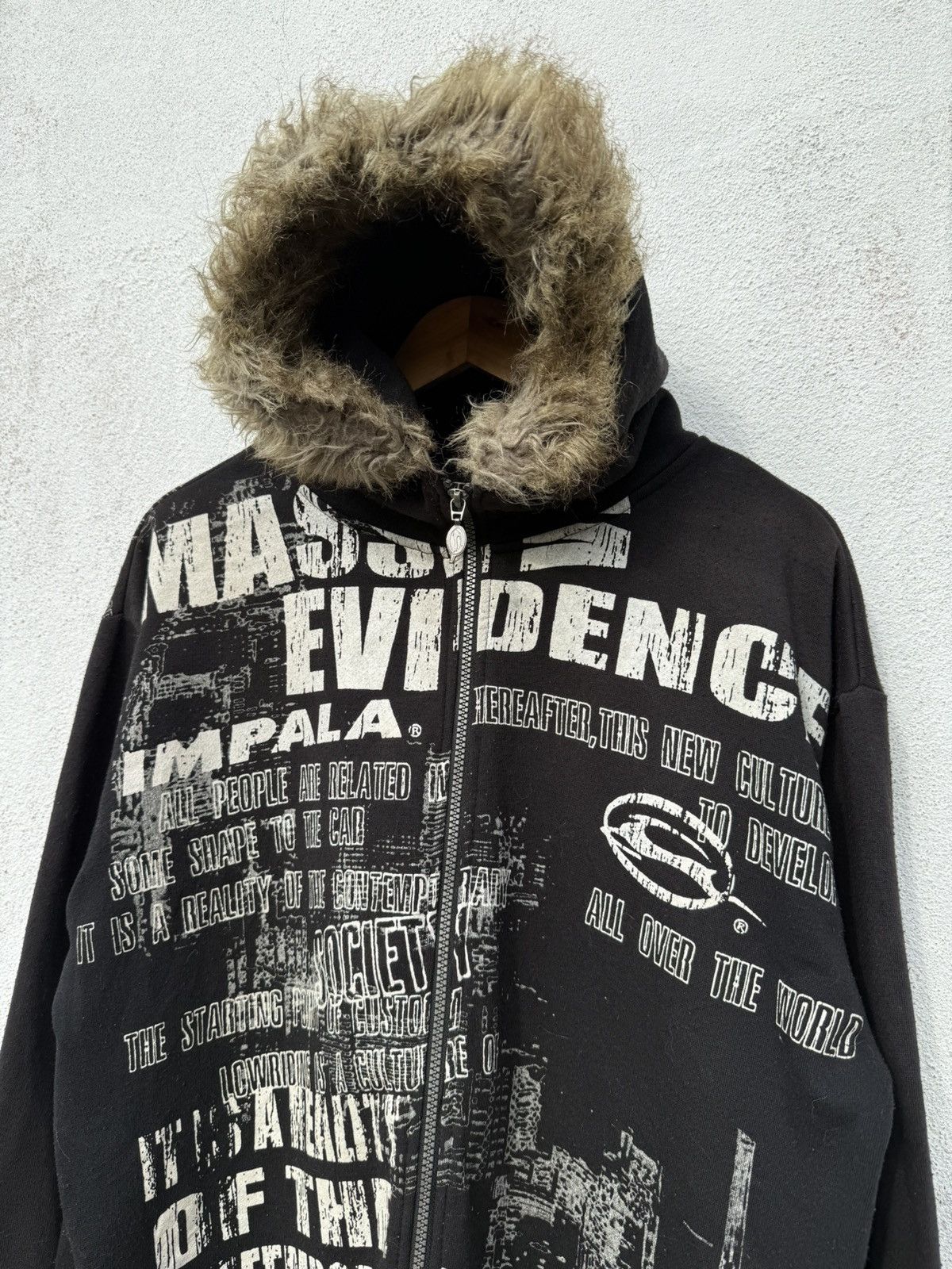 If Six Was Nine 2000s Archival Impala Fur Hoodie ifsixwasnine lgb style Size US L / EU 52-54 / 3 - 2 Thumbnail