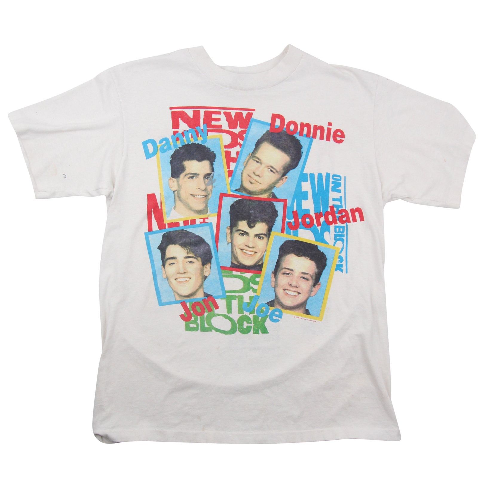 Band Tees × Vintage Vintage 1989 New Kids on the Block Graphic T Shirt - S Size US S / EU 44-46 / 1 - 1 Thumbnail
