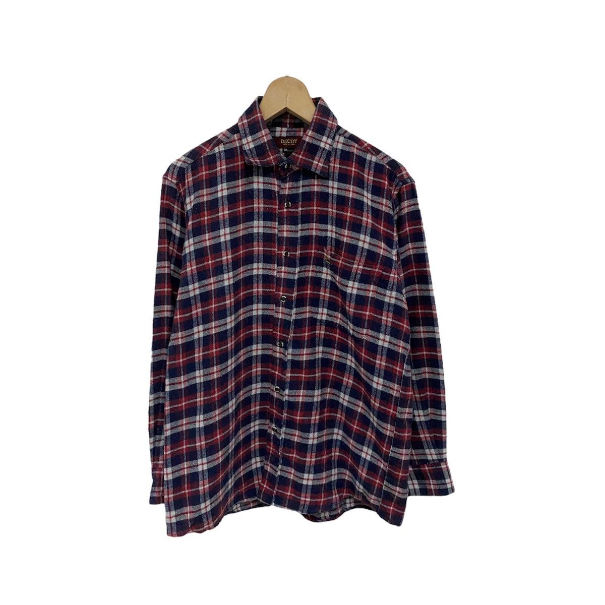 Flannel × Vintage Vintage Decoy Plaid Tartan Flannel Shirt Size US M / EU 48-50 / 2 - 1 Thumbnail