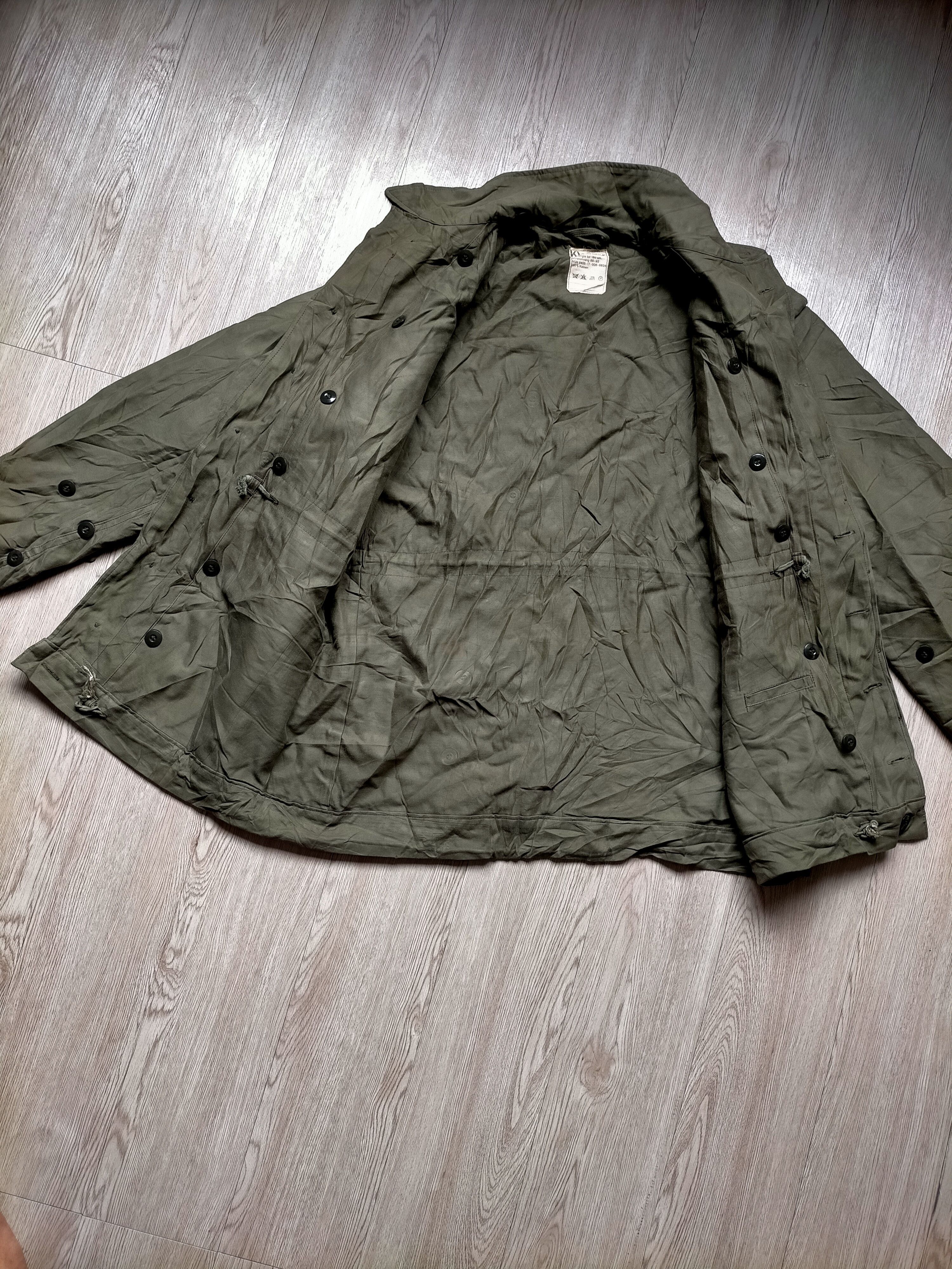 Army Of Me Vtg 80s KL Senyntex Military Army Olive Green Winter Jacket Size US L / EU 52-54 / 3 - 19 Thumbnail