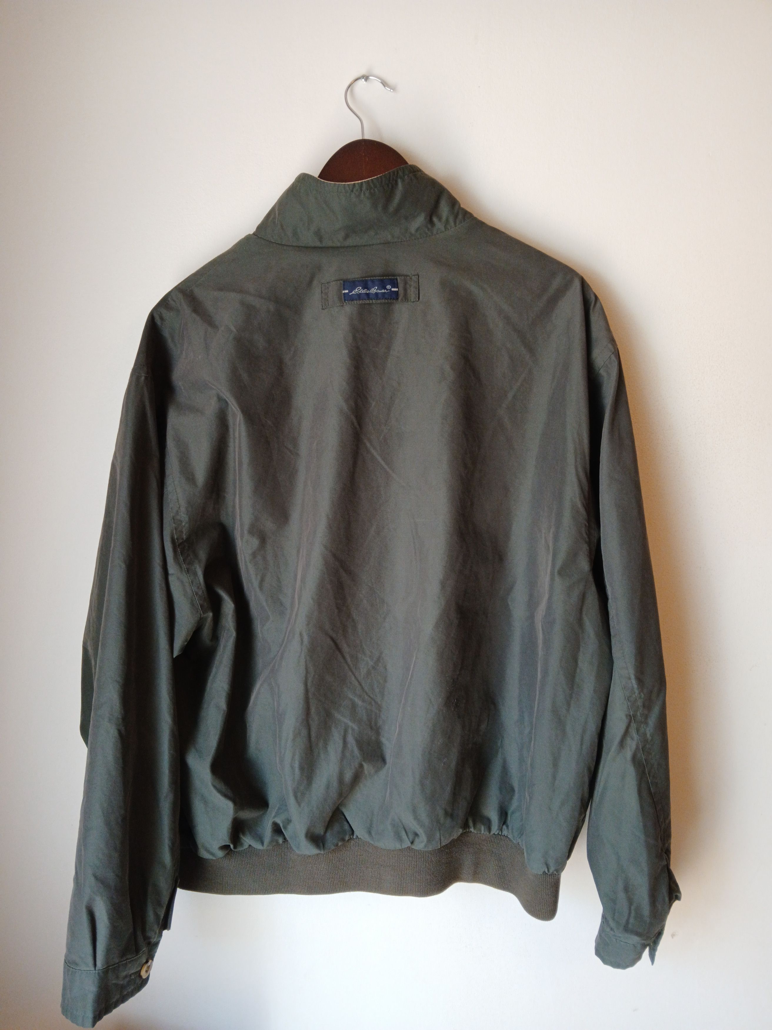 Eddie Bauer Vintage Eddie Bauer Green Flight Bomber Jacket Size US L / EU 52-54 / 3 - 3 Thumbnail