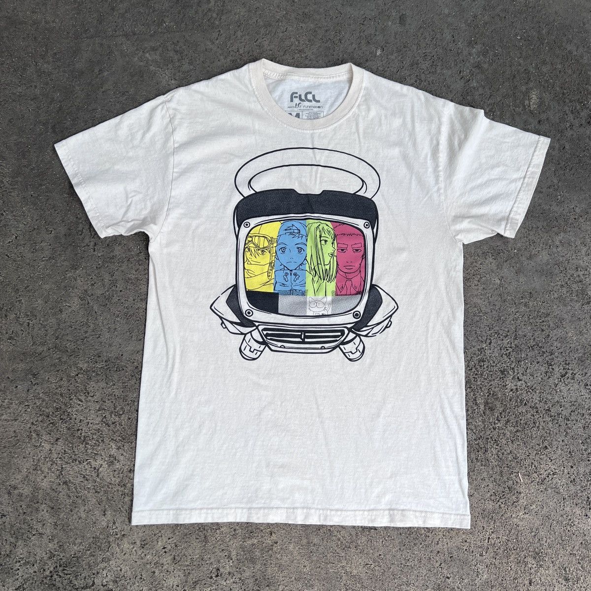 Anime FLCL Anime FOOLY COOLY Promo Tee Size M Size US M / EU 48-50 / 2 - 2 Thumbnail