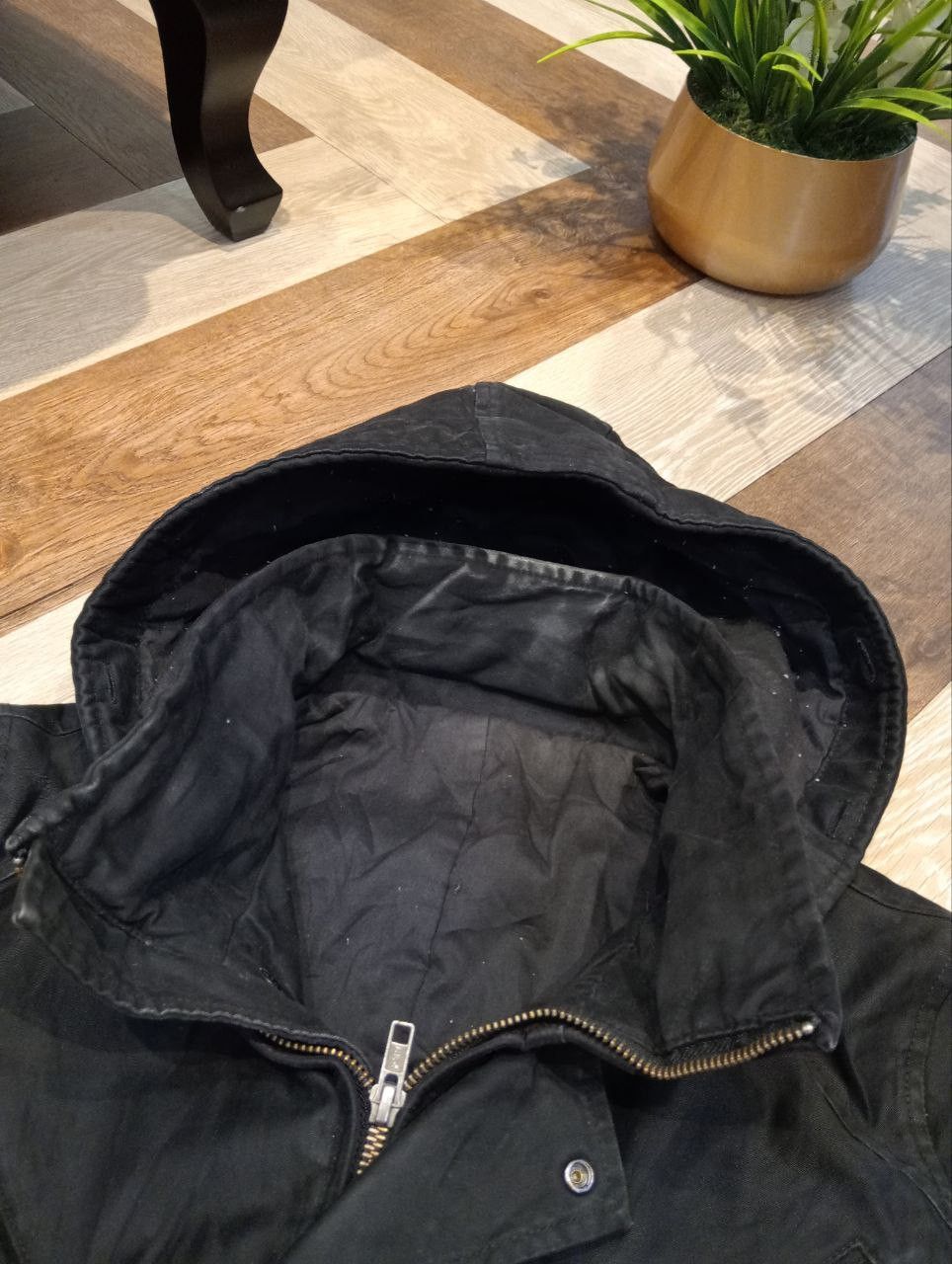 Japanese Brand RUPERT EDGE JAPAN BLACK HOODED JACKET Size US L / EU 52-54 / 3 - 14 Thumbnail