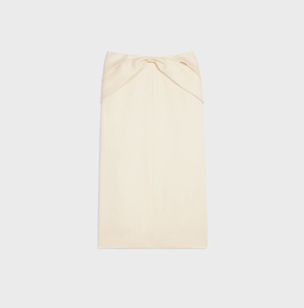 o1w1db10324 Straight Cut Skirt in Cream