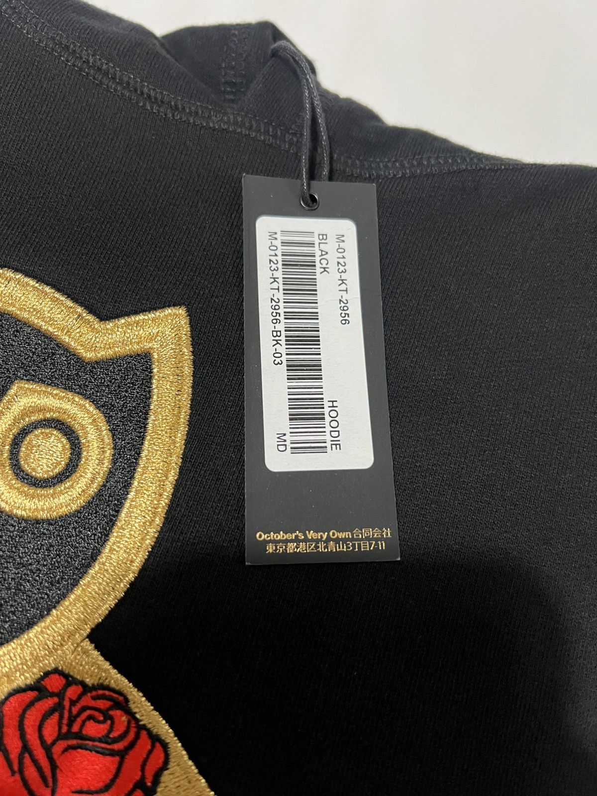 Drake OVO Rose OG Owl Valentine's Hoodie Black Size US M / EU 48-50 / 2 - 4 Thumbnail