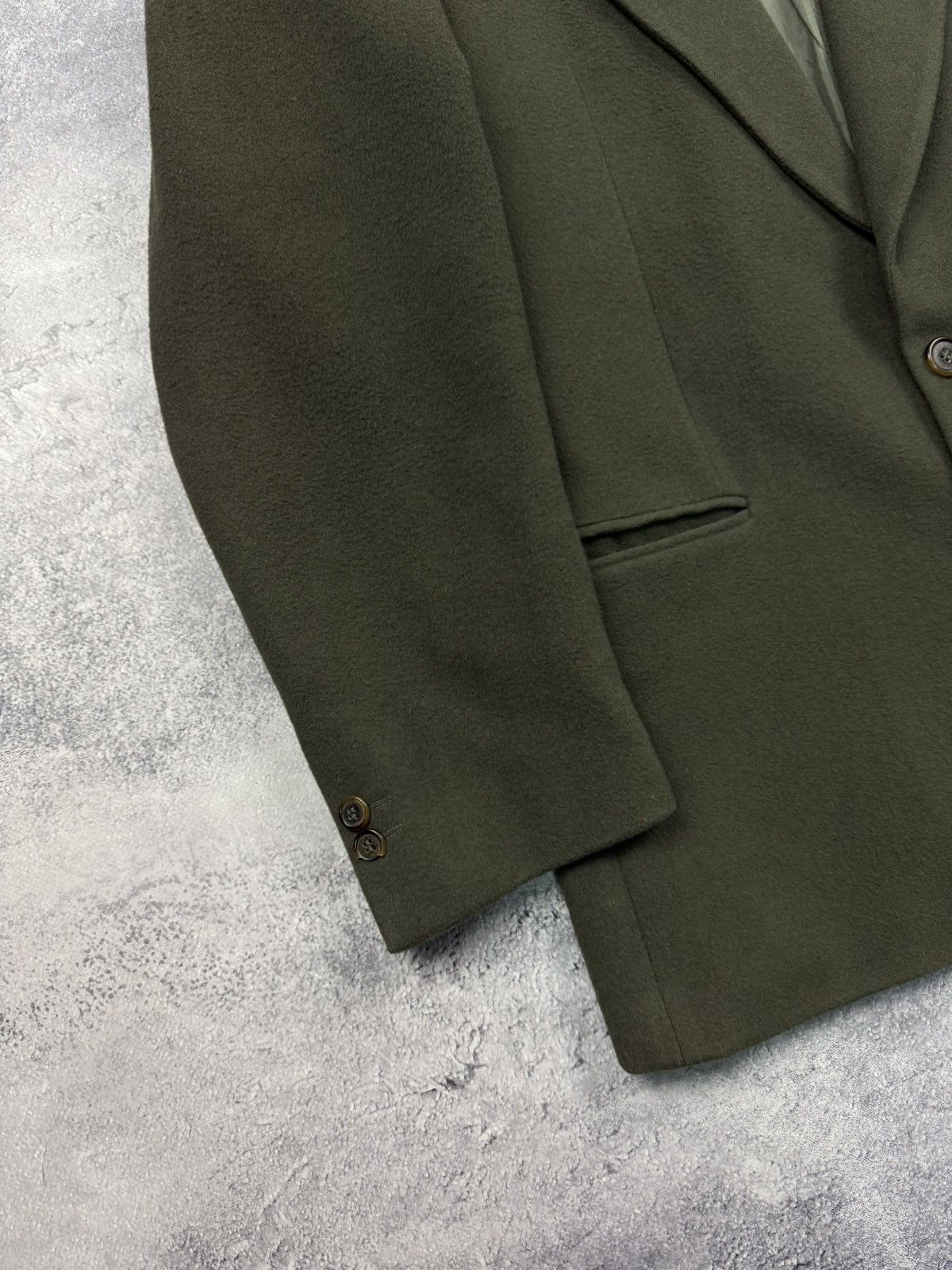 Yves Saint Laurent Vintage Yves Saint Laurent YSL Wool And Cashmere Blazer Size 48R - 10 Thumbnail