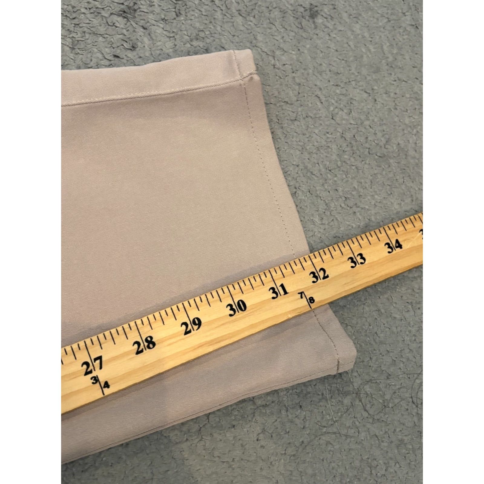 Peter Millar Peter Millar Pants Mens 40 Beige Khaki 5-Pocket Stretch Chino Regular Straight 40x32 Inseam 32 Resort Travel Golf Be Size US 40 / EU 56 - 6 Thumbnail