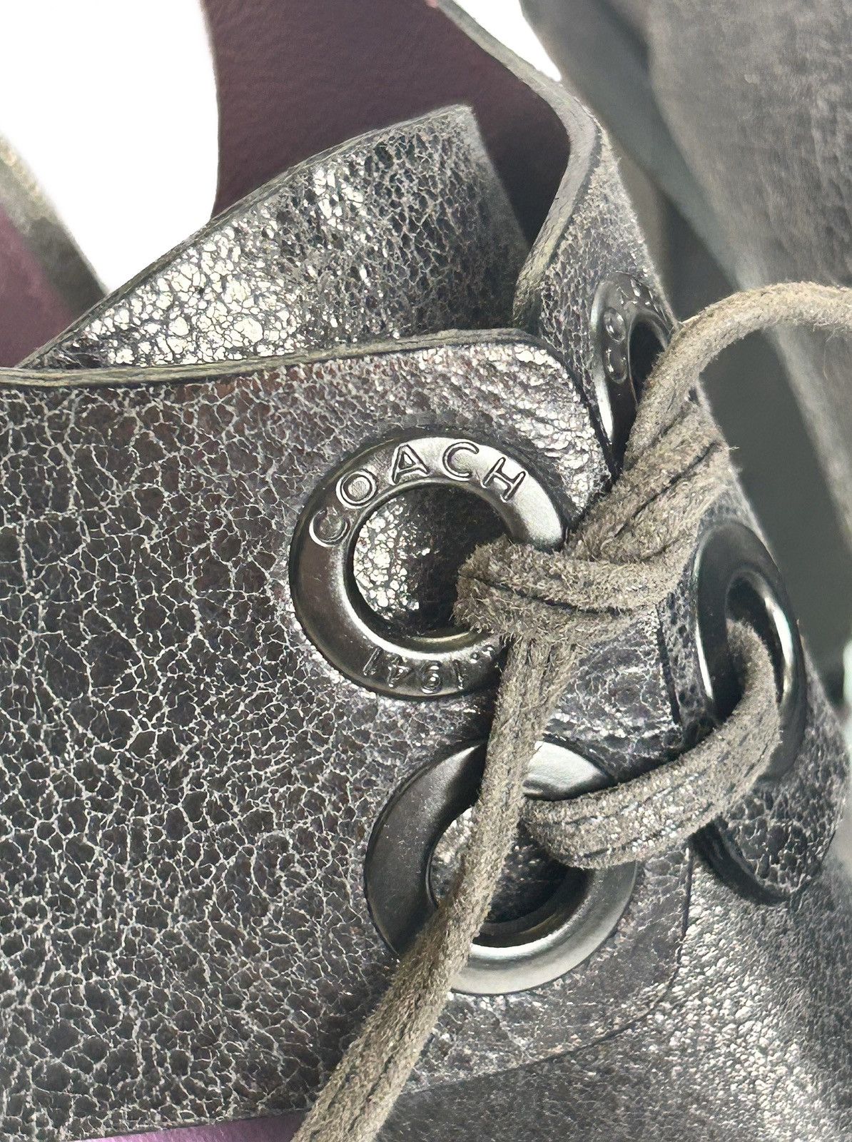 Coach Coach Poppy Rena Clog Gunmetal Size US 6.5 / IT 36.5 - 12 Thumbnail