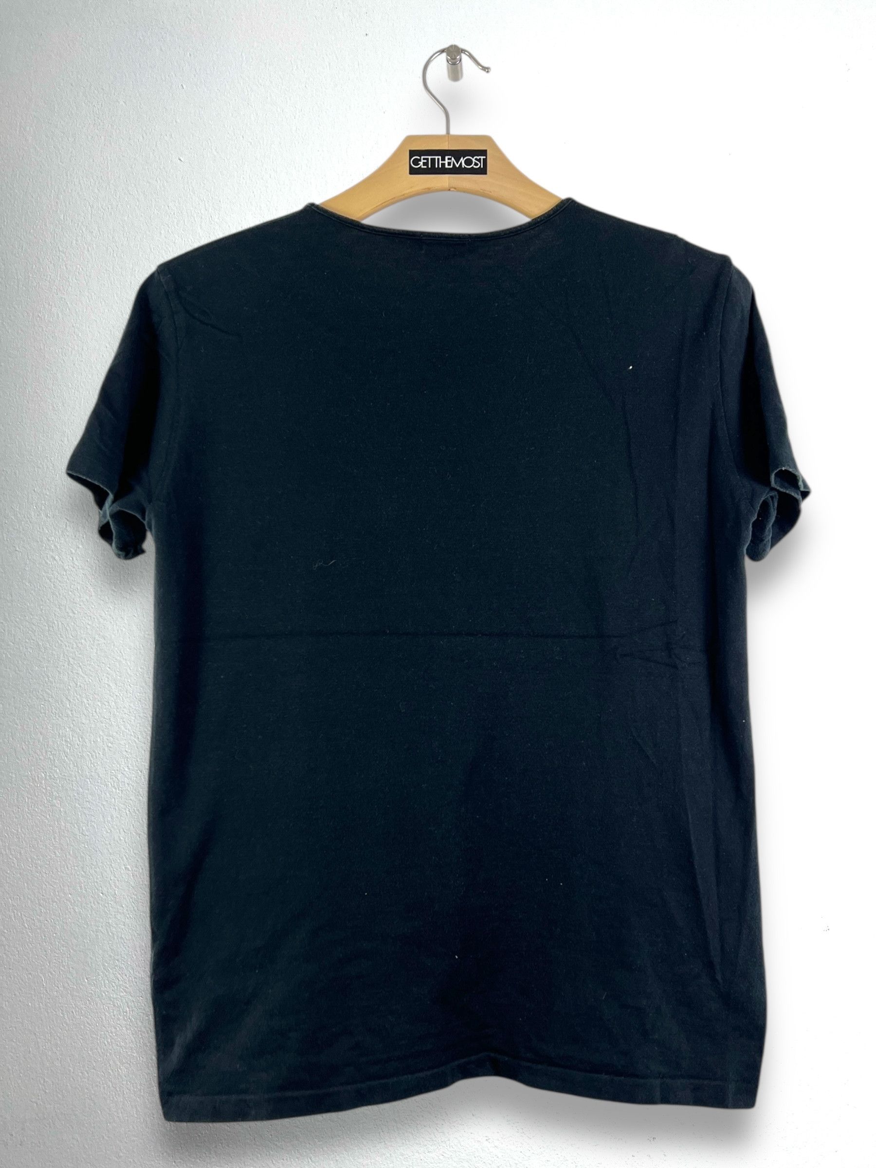 Hiroko Koshino Homme Vintage Hiroko Koshino BIS Box Logo Tee (9T) GTMP109 Size US M / EU 48-50 / 2 - 8 Thumbnail