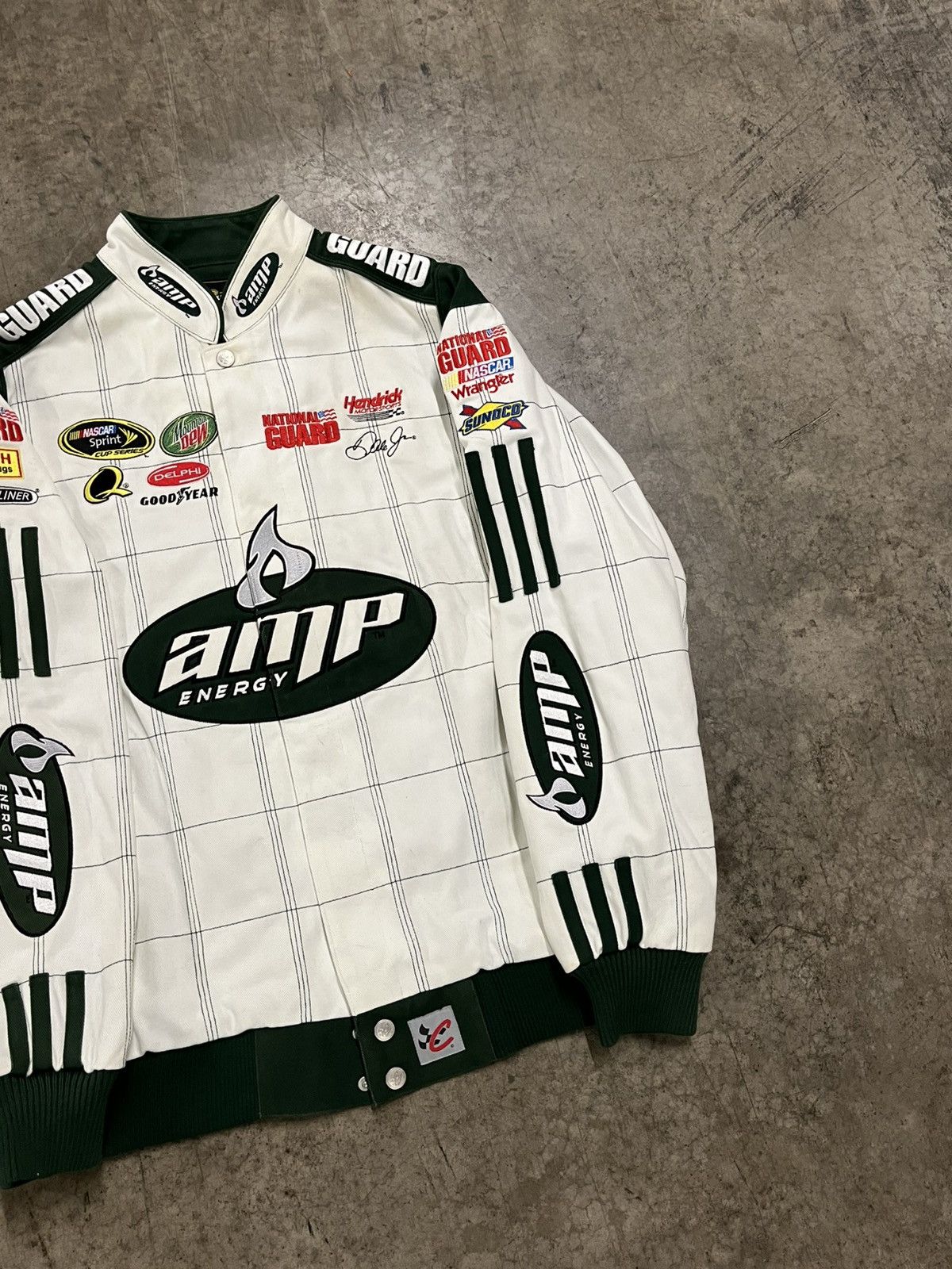 NASCAR × Vintage NASCAR vintage racing jacket amp energy rare streetwear Size US L / EU 52-54 / 3 - 4 Thumbnail