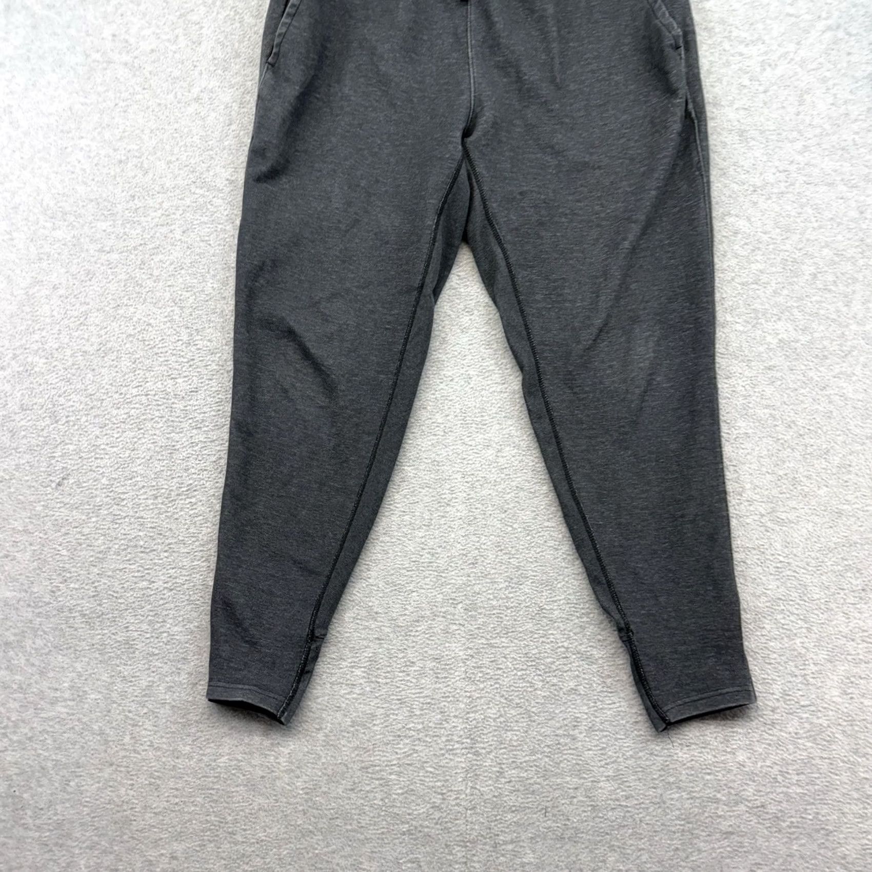 Nike Nike Yoga Dri-FIT Jogger Pants Mens M Black Heather Waist 32in Cotton Polyester Fleece Pockets Logo Athleisure City Sports Tapered Regular You know? Size US 31 - 2 Thumbnail