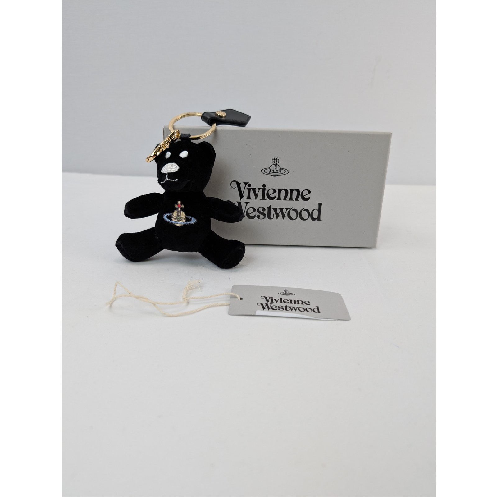 Vivienne Westwood o1rshd1 Size: OS / Teddy Bear Keyring / Bag Charm in Black Size ONE SIZE - 15 Thumbnail