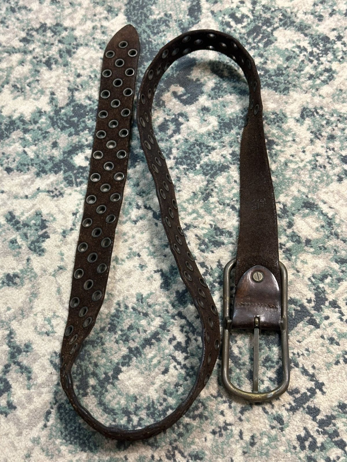 Japanese Brand Vintage Made In Italy Buckle Leather Belt Size ONE SIZE - 13 Thumbnail