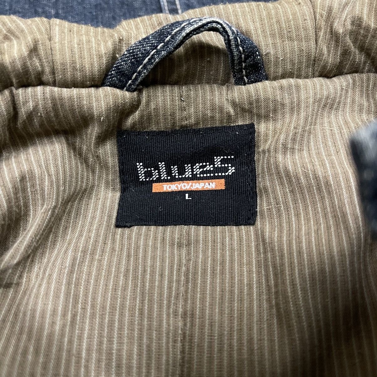 If Six Was Nine Blue5 tokyo Japan Fireman Denim Jacket Hoodie Size US L / EU 52-54 / 3 - 8 Thumbnail