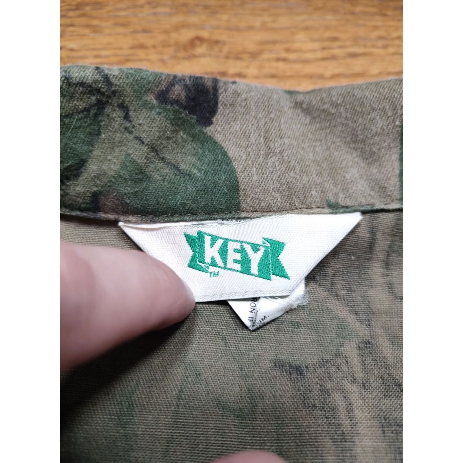 Vintage VINTAGE Key Trebark Camo Button Shirt Jacket Pockets Mens XXL Made In USA Flannel 90s 80s Size US XXL / EU 58 / 5 - 5 Thumbnail