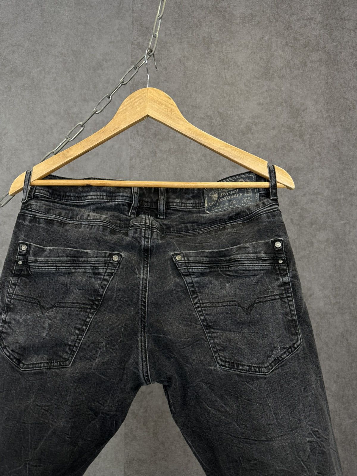 Diesel Diesel krayver designer distressed jeans Size US 32 / EU 48 - 7 Thumbnail