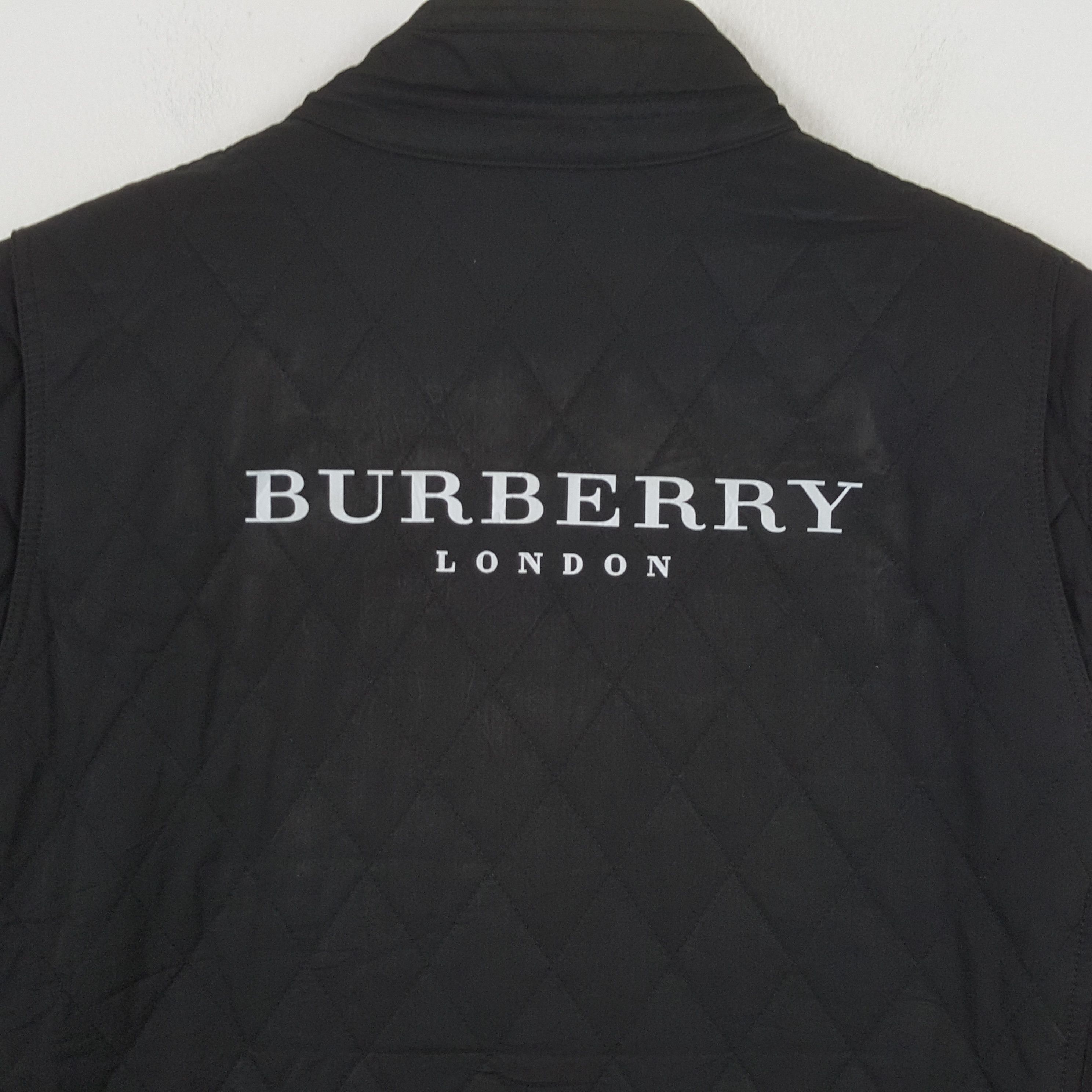 Burberry × Vintage BURBERRY LONDON Fashion Brand Custom Art Jacket C287N9 Size US L / EU 52-54 / 3 - 2 Thumbnail