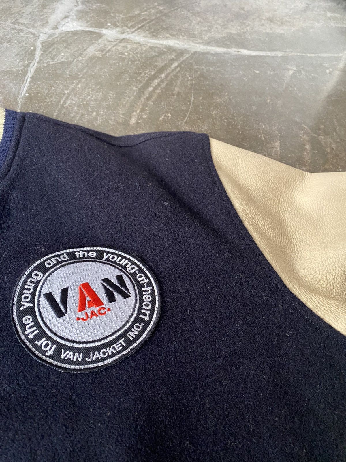 Van Vintage Van Varsity Jacket Denim Tears Visvim CPFM Kapital Size US XL / EU 56 / 4 - 5 Thumbnail