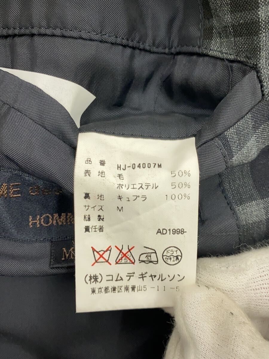 Comme des Garcons × Comme des Garcons Homme 1998 Plaid Wool Tailored Jacket Size US M / EU 48-50 / 2 - 4 Thumbnail