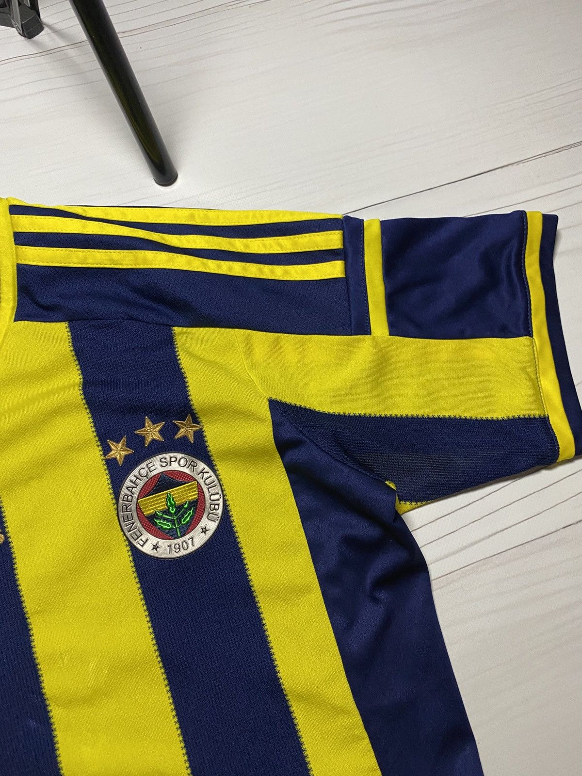 Adidas × Vintage Fenerbahce 2014 2015 Home Adidas Football Shirt Soccer Size US M / EU 48-50 / 2 - 8 Thumbnail