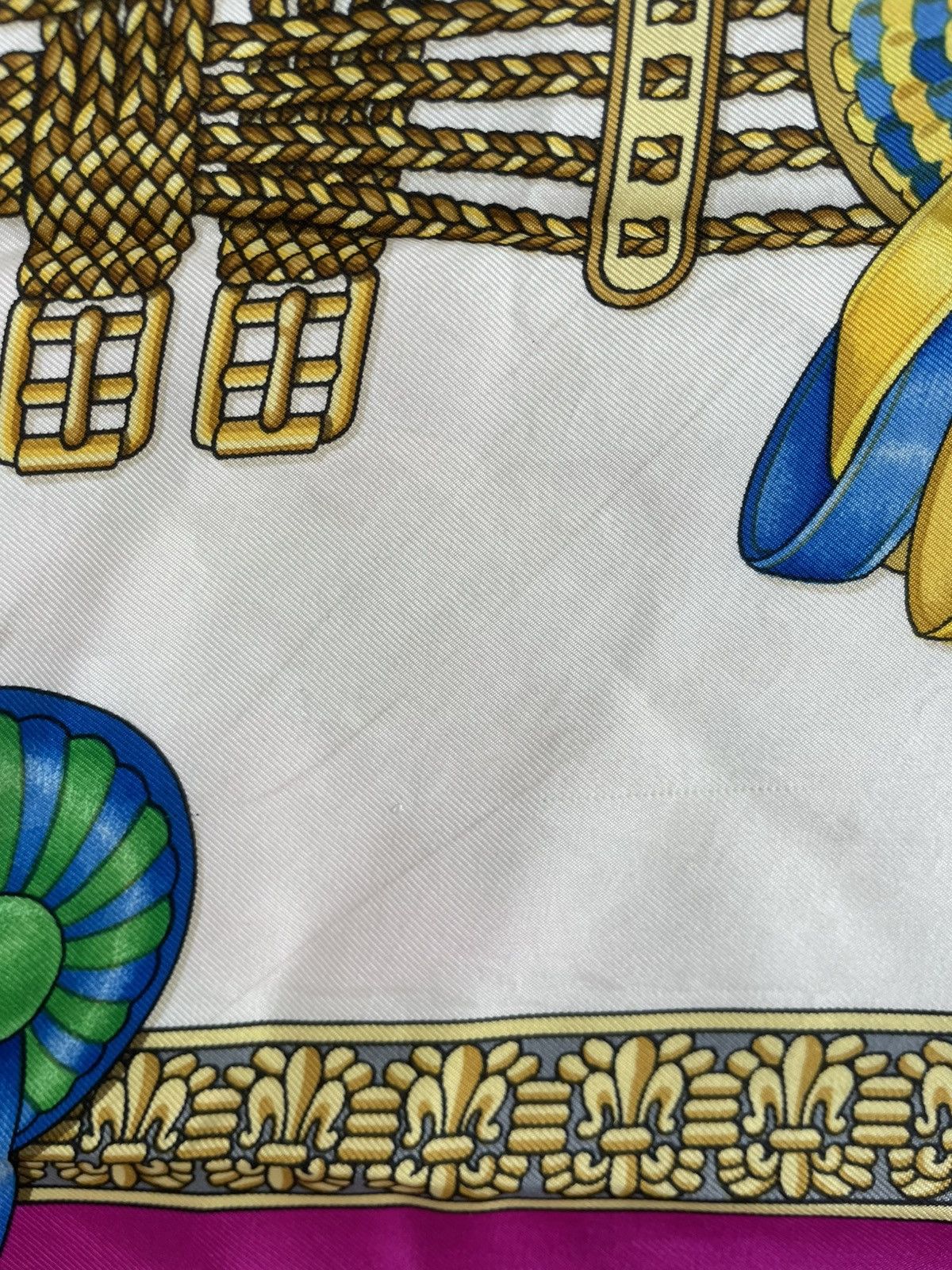 Hermes Hermès Carre 90 LES RUBANS DU CHEVAL - Horse Ribbon Scarf Size ONE SIZE - 10 Thumbnail