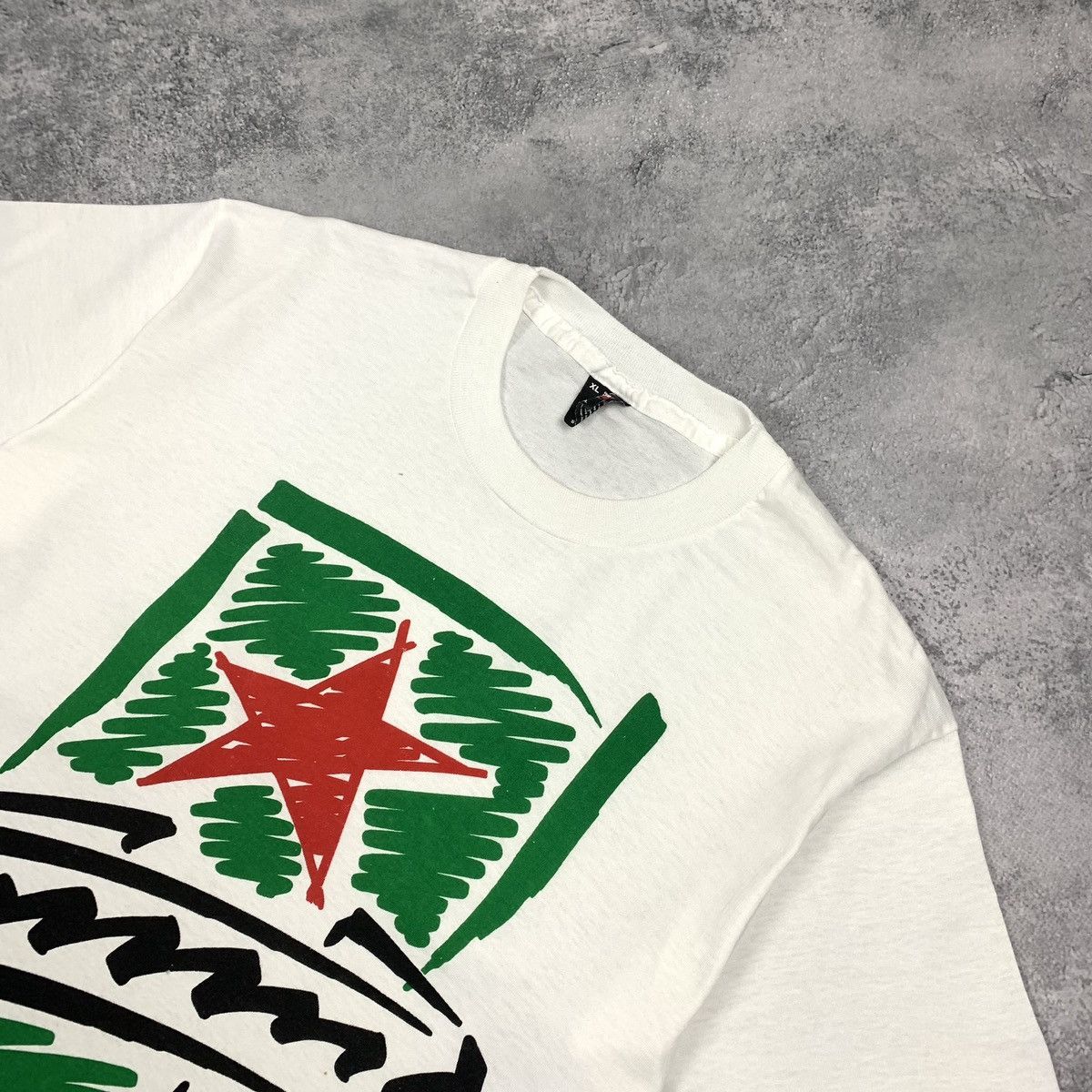 Vintage Vintage Heineken Beer Graphic Tee Single Stitch Size XL Size US XL / EU 56 / 4 - 2 Thumbnail