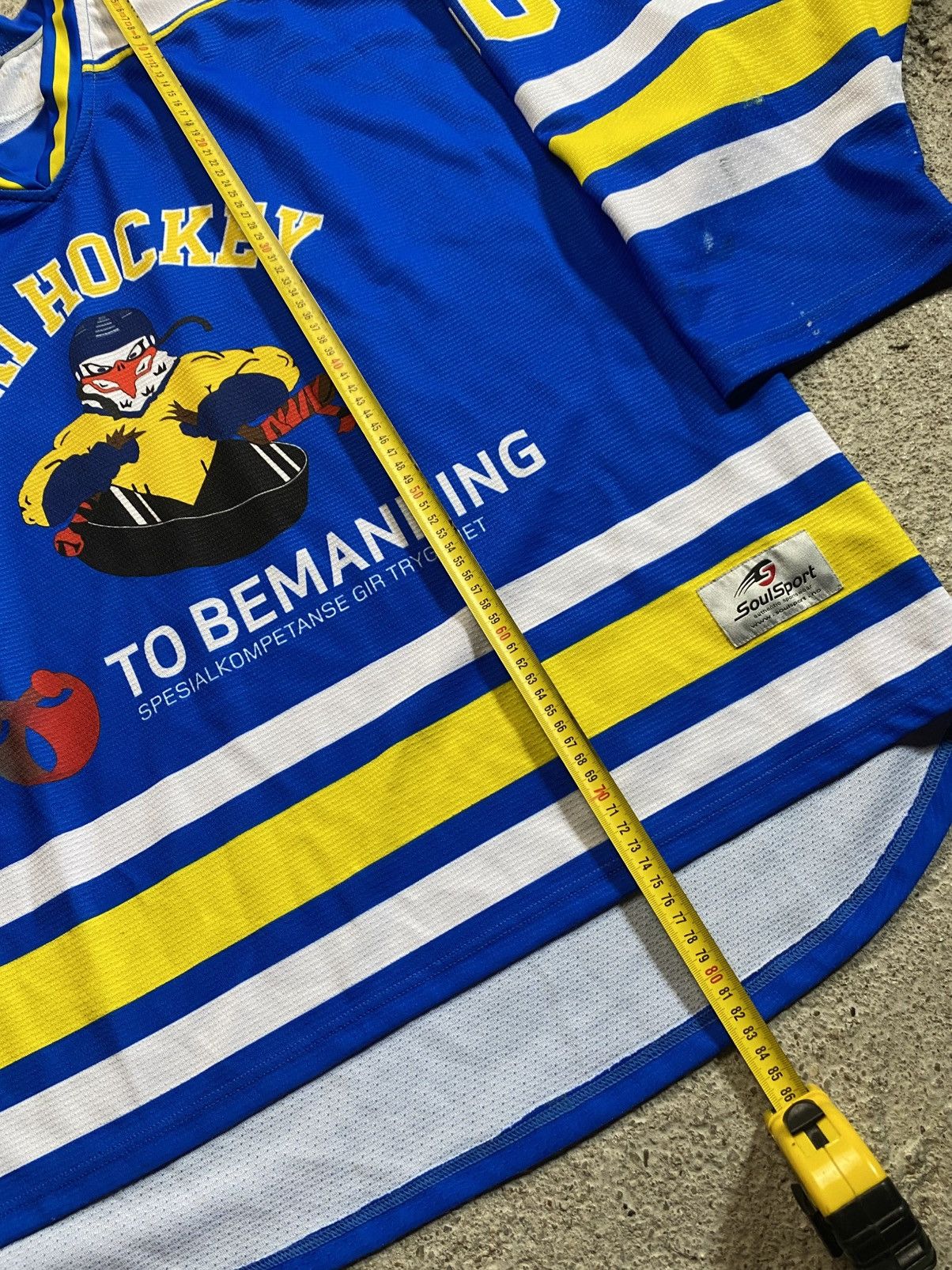 Other Hockey jersey american swedish baggy oversized boxy rap Size US XL / EU 56 / 4 - 16 Thumbnail