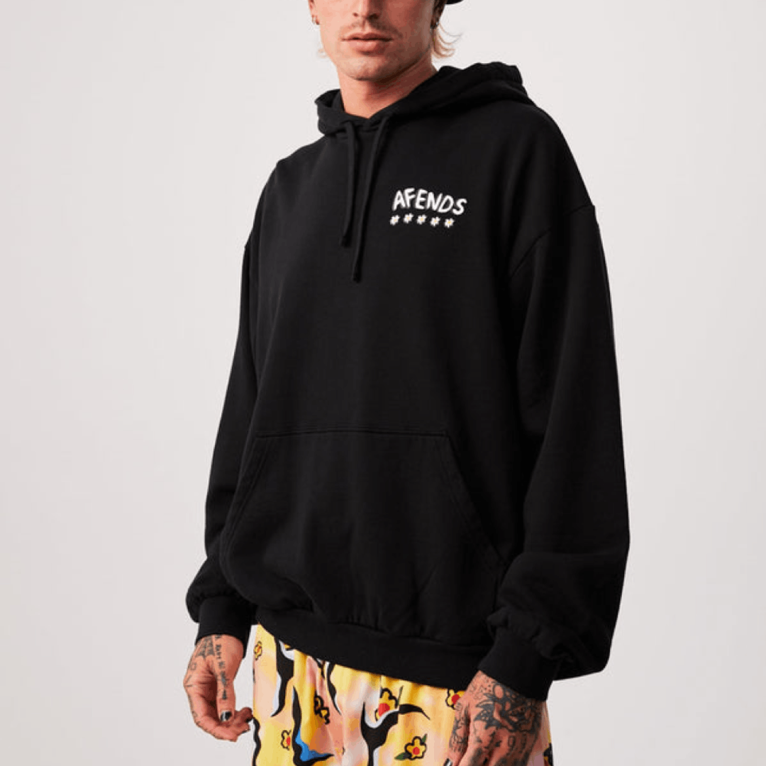 Afends BNWT Afends - Flowers - Recycled Hoodie - Size XL Size US XL / EU 56 / 4 - 4 Thumbnail