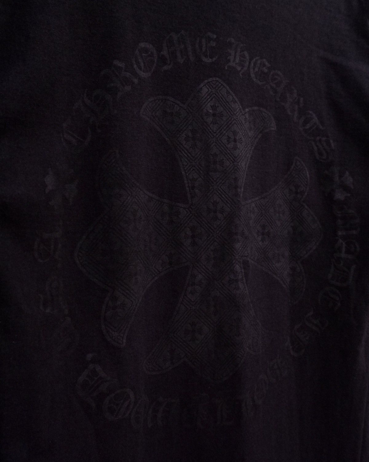 Chrome Hearts Vintage Chrome Hearts Tonal Plus Hollywood Long Sleeve Size US S / EU 44-46 / 1 - 3 Thumbnail