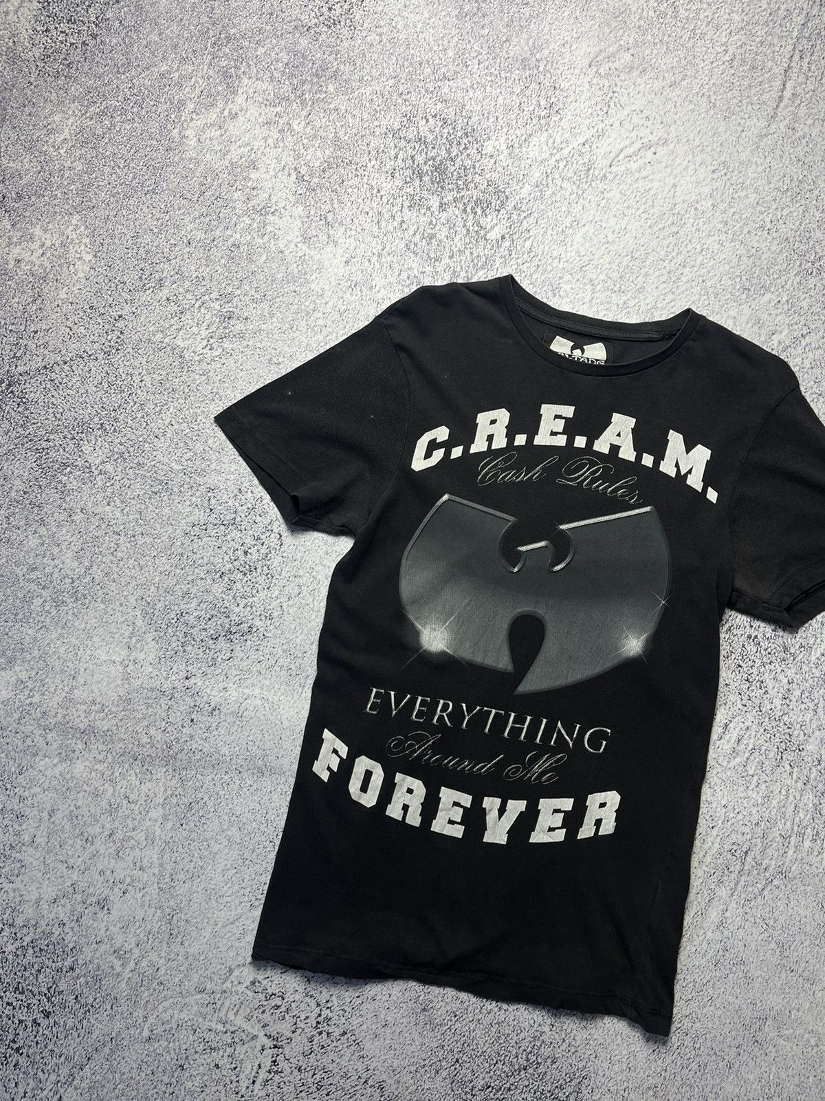 Band Tees Vintage CREAM WU TANG FOREVER TOUR MERCH Rare Size US XS / EU 42 / 0 - 2 Thumbnail
