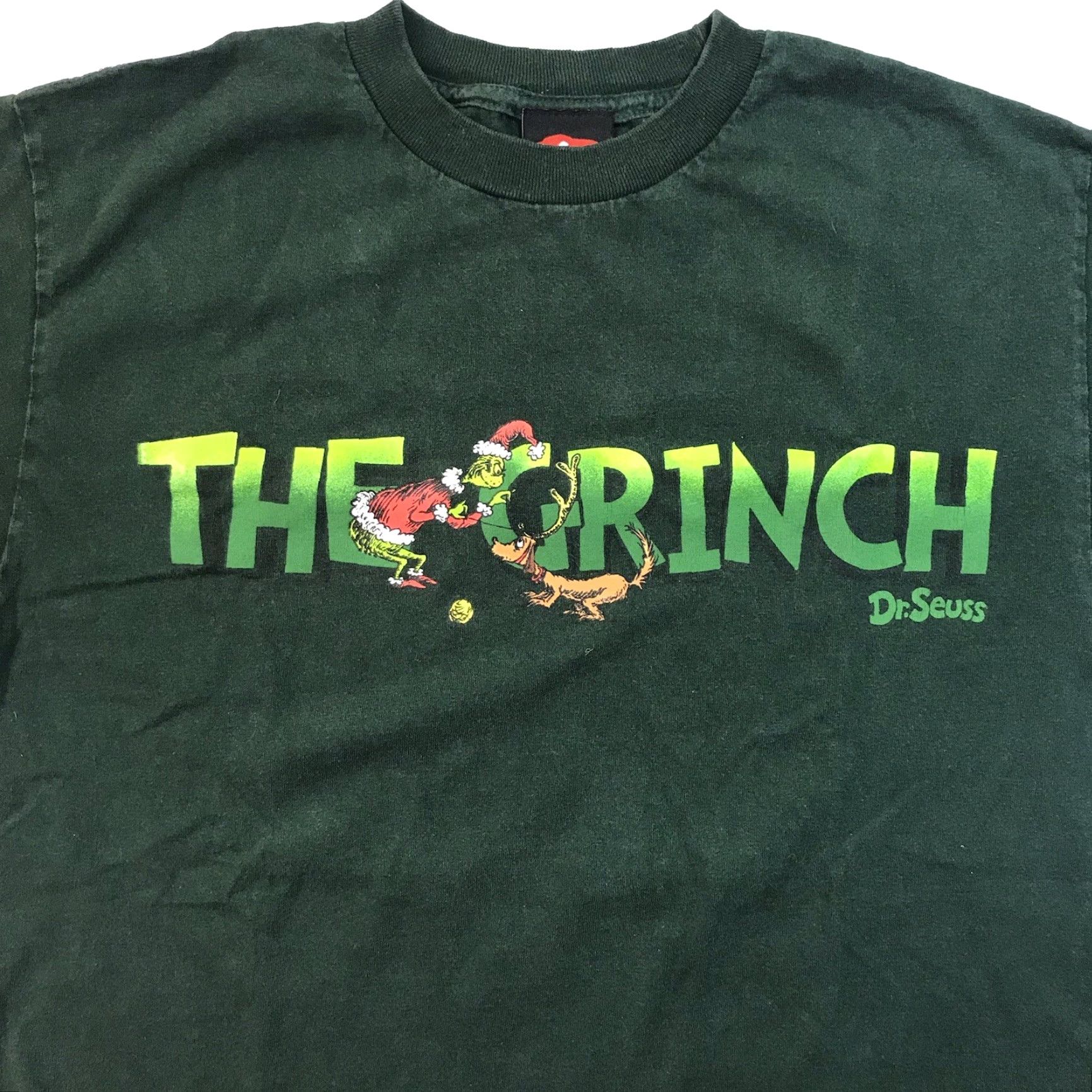 Vintage VINTAGE Grinch Dr Seuss T-Shirt - Shirt - Adult M - Green - Christmas - Mens Size US M / EU 48-50 / 2 - 2 Thumbnail