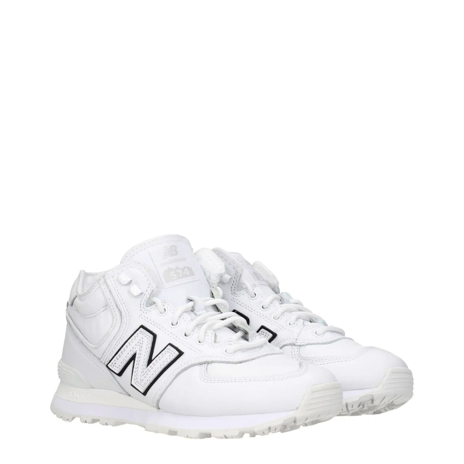New Balance ob1o1e0925 Leather Low-Top Sneakers in White Size US 10 / EU 43 - 2 Thumbnail