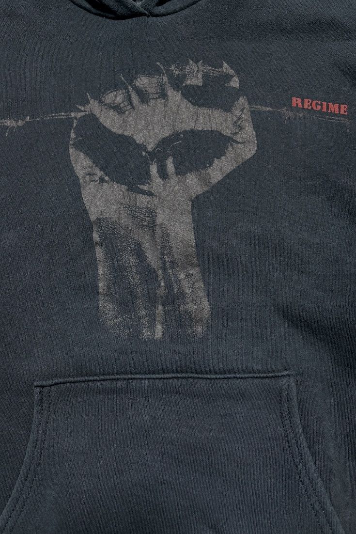 Civil Regime Vintage 90s REGIME RESISTANCE HOODIE Size US M / EU 48-50 / 2 - 3 Thumbnail