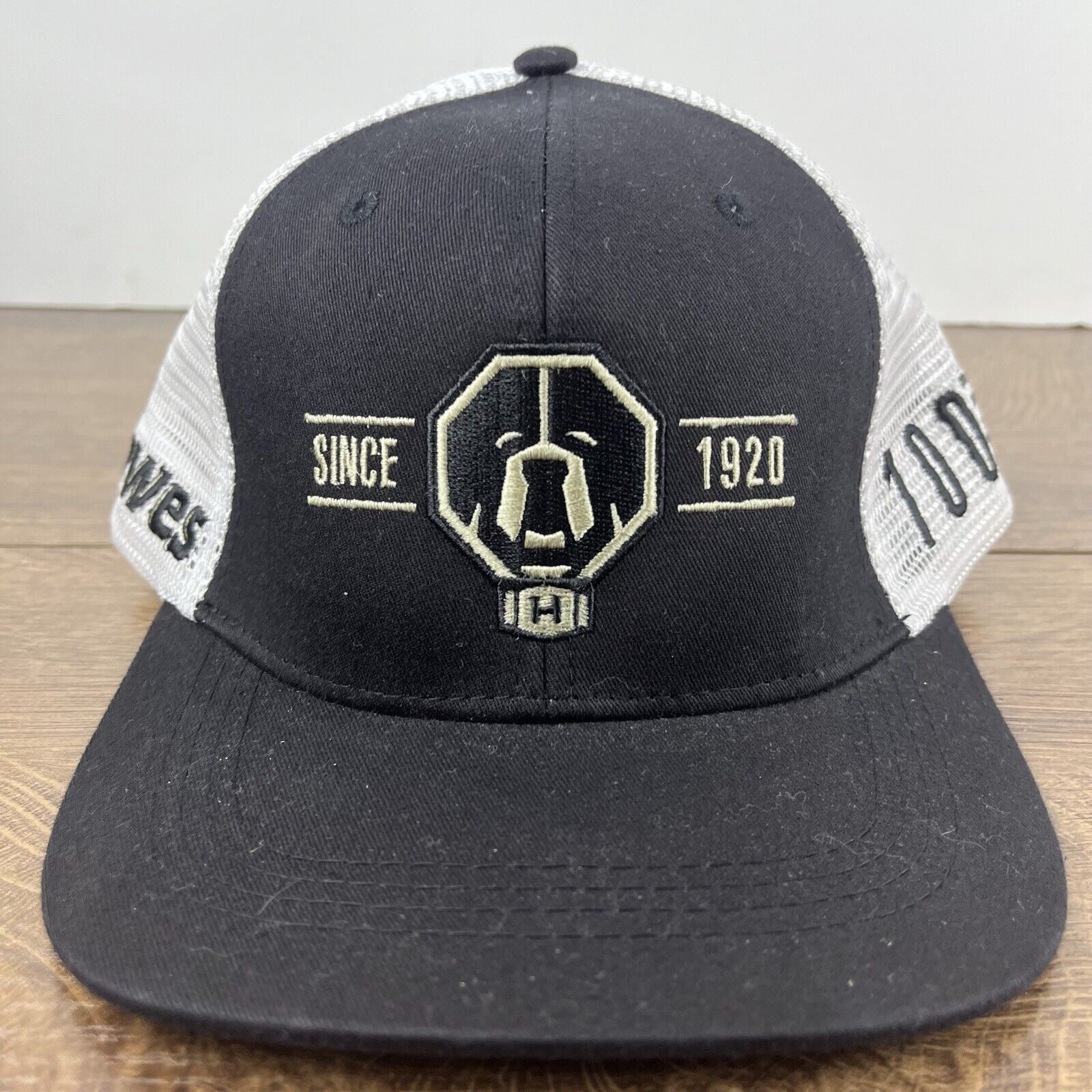 Other Howe's Hat Howes Bulldog Snapback Hat Black Hat Adjustable B Size ONE SIZE - 7 Thumbnail