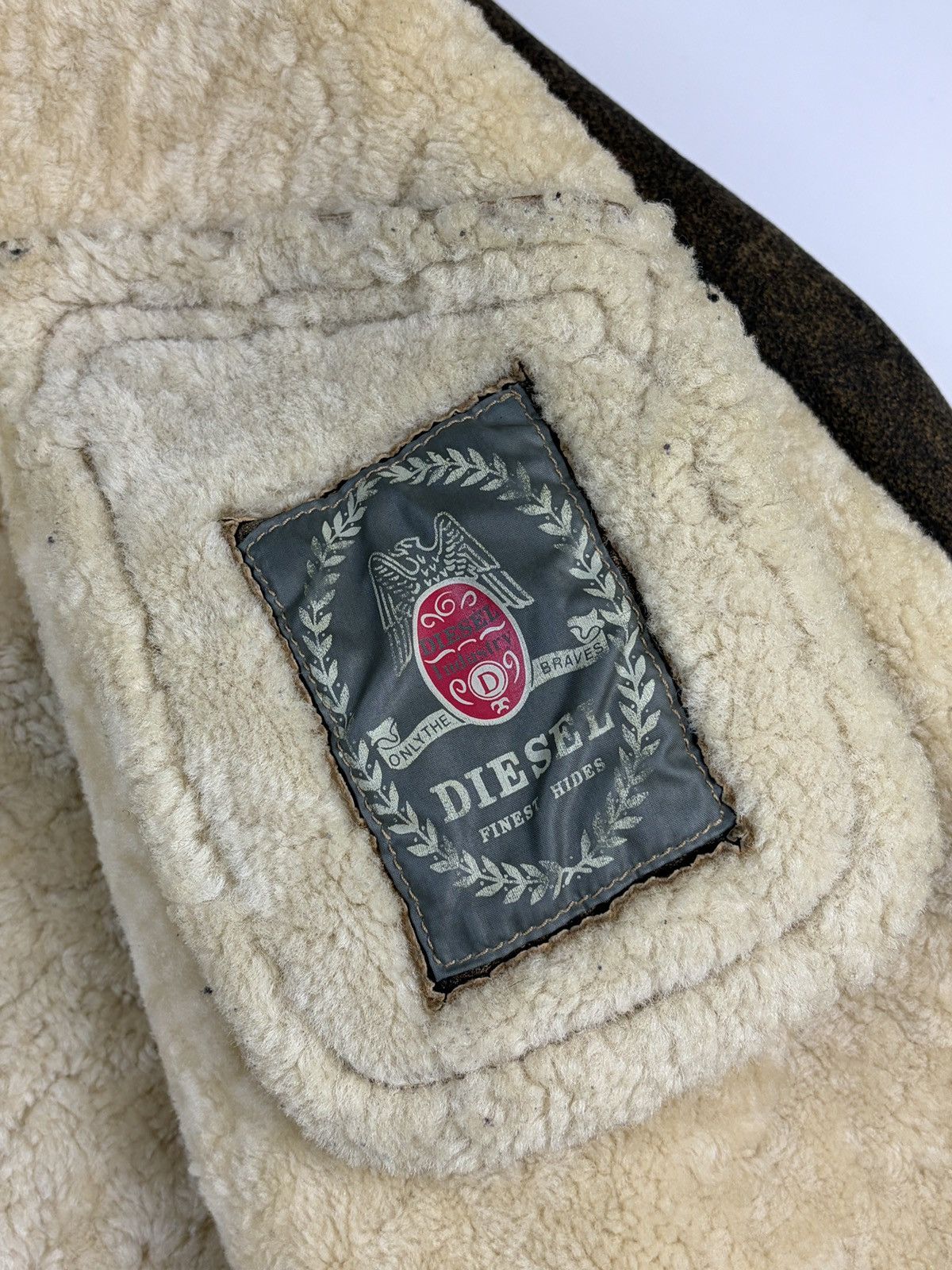 Diesel Diesel Shearling Jacket Vintage 1980 Sheepskin & Shearling Size US L / EU 52-54 / 3 - 6 Thumbnail
